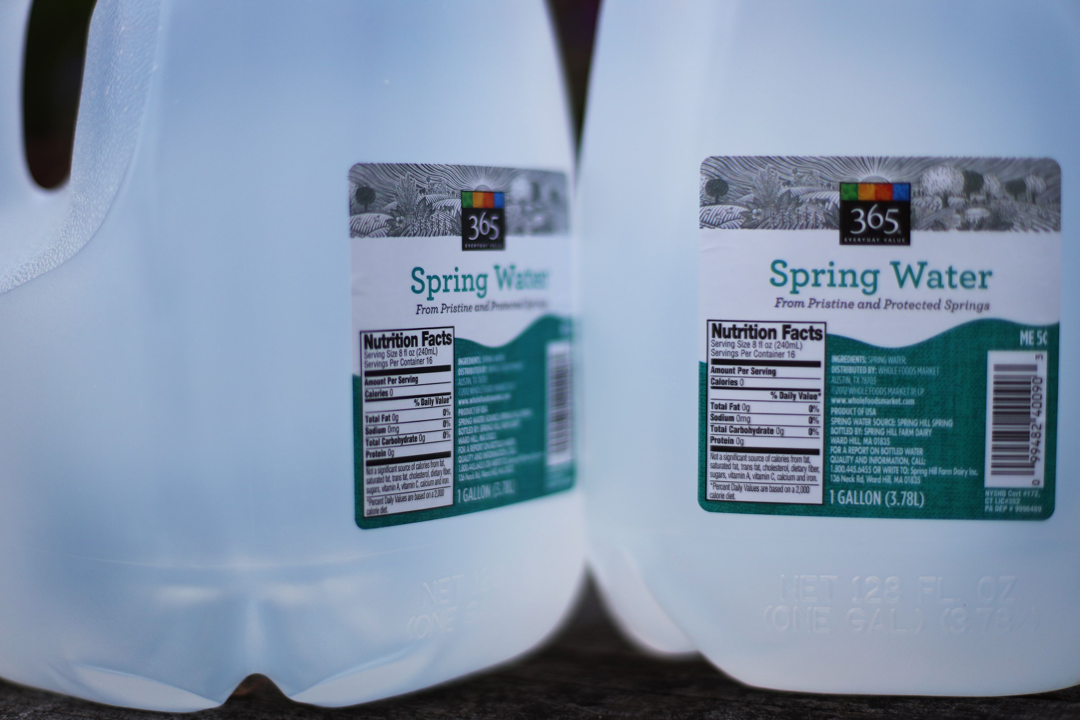 spring water gallon