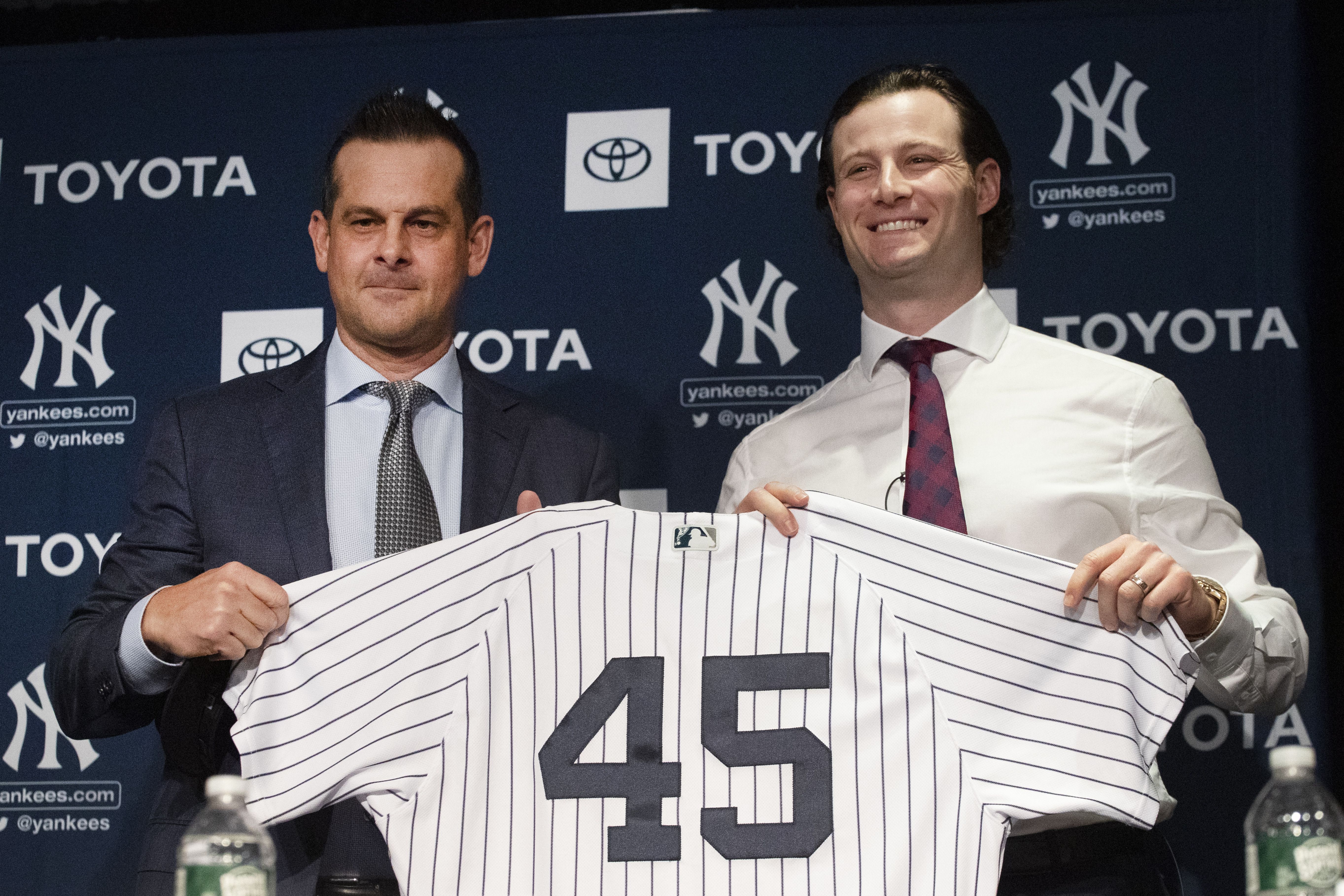How Yankees' Gerrit Cole guaranteed he will wear No. 45 in New