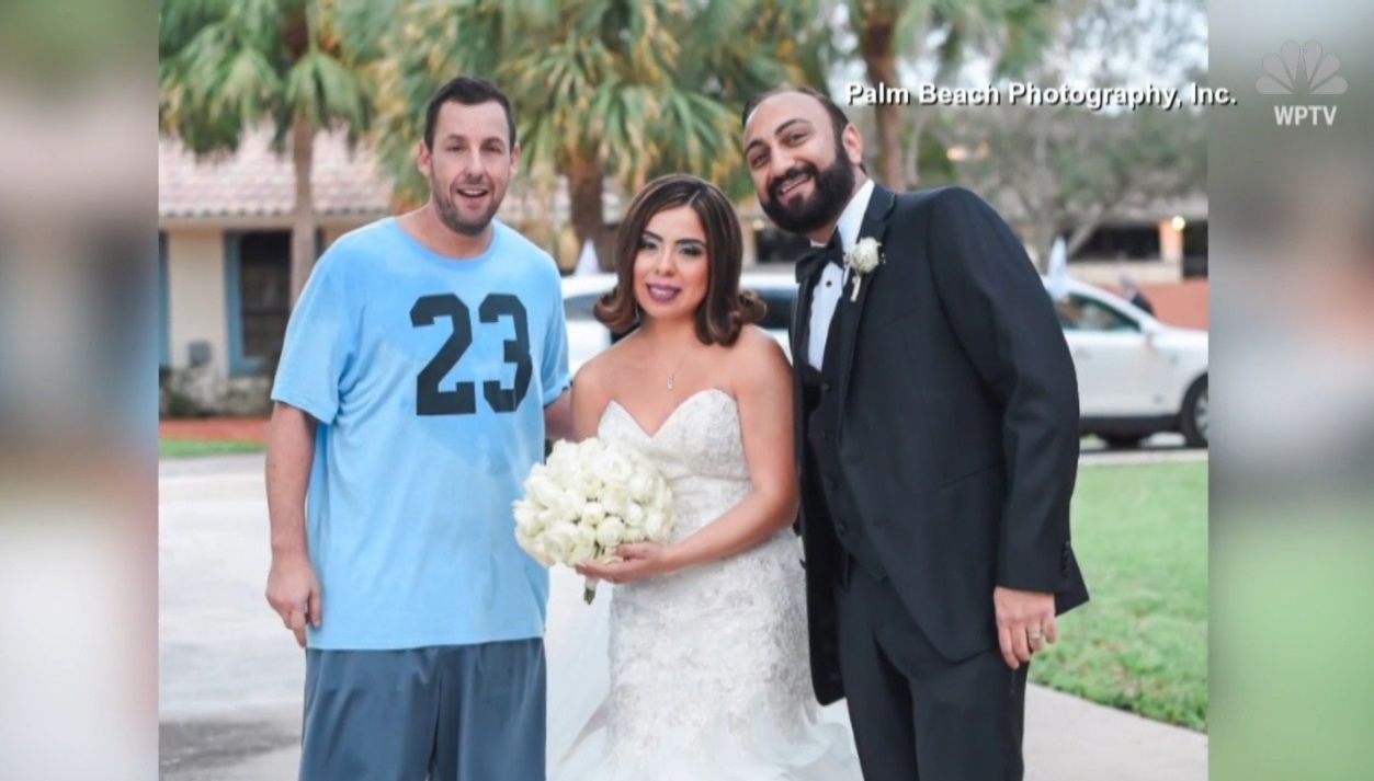 Adam Sandler crashes Jewish couple's wedding day - Jewish Telegraphic Agency