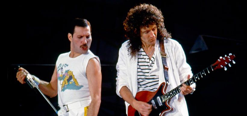 brian may  y freddie mercury