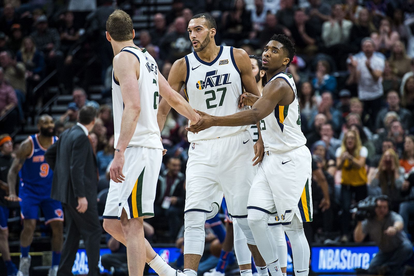 Gobert, 'Statement' Jerseys, Bogdanovic Earn Jazz Mid-Season Awards