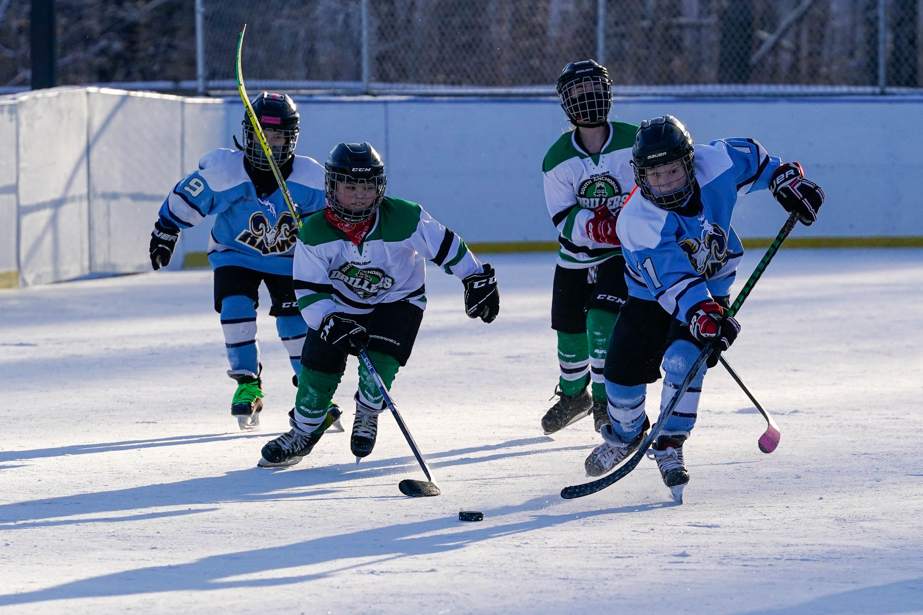 Hockey returns to the Bayshore Rink in South Anchorage