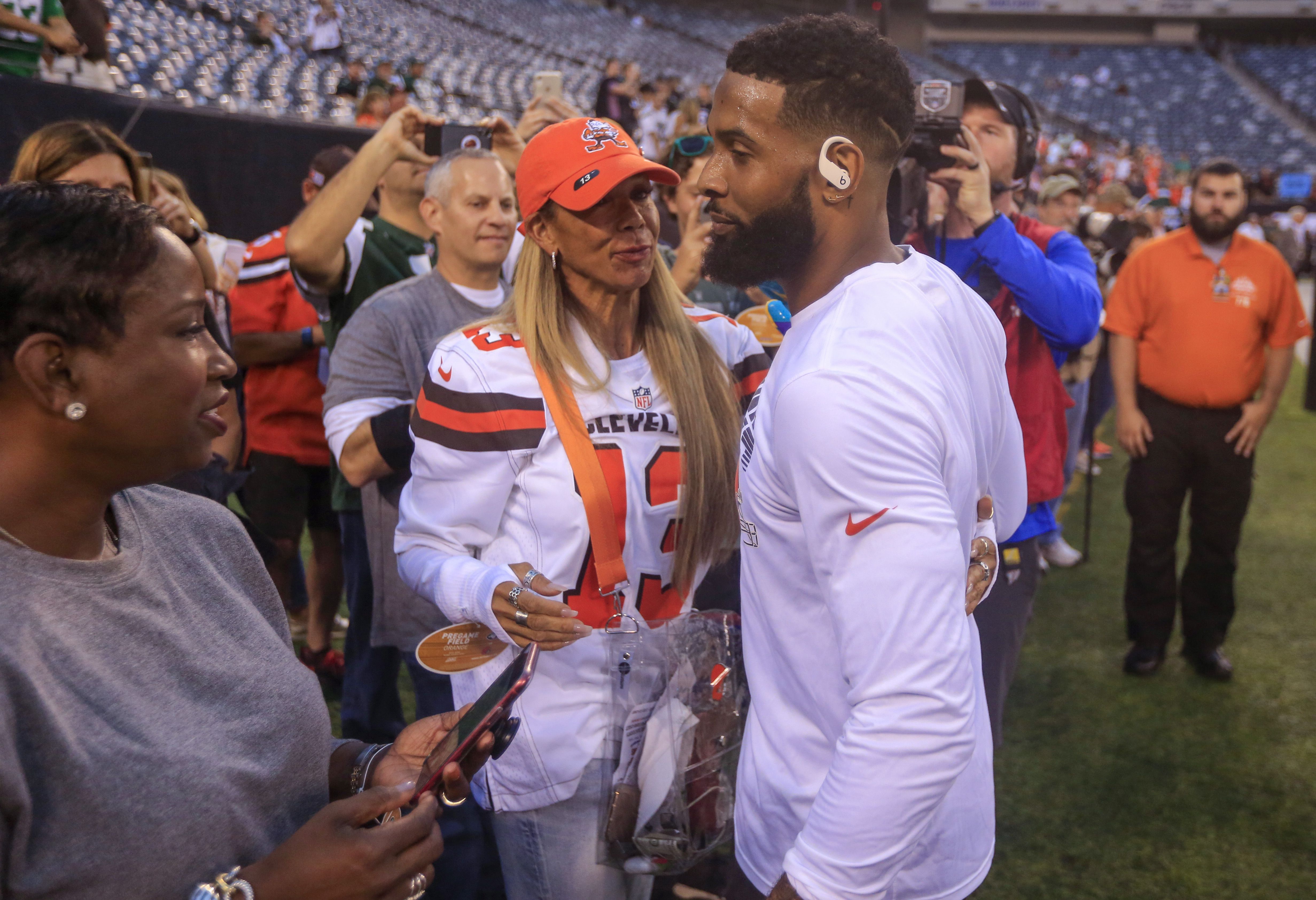 New York Giants' Odell Beckham Jr. torches Cleveland Browns for TD (Video)