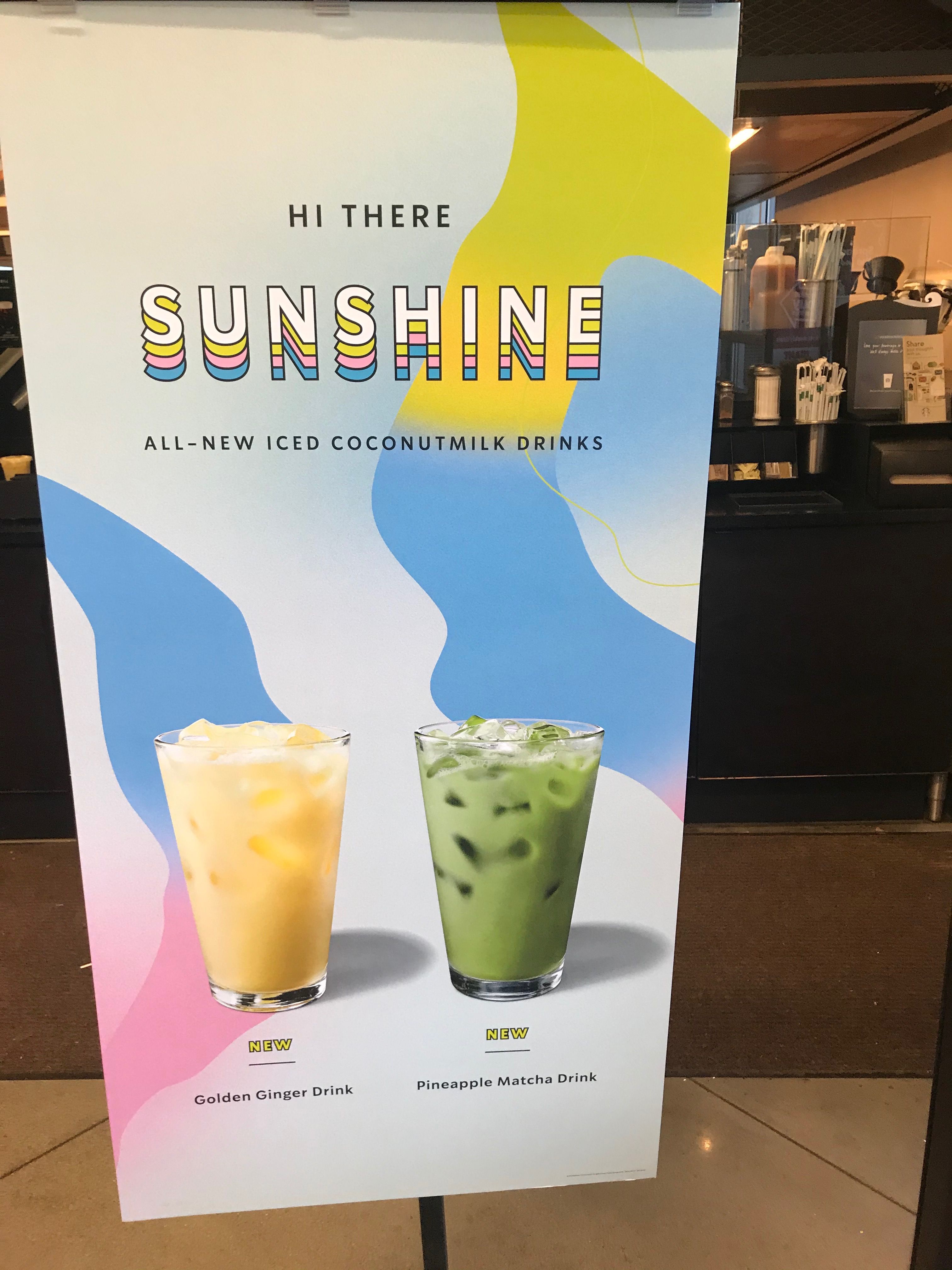 Starbucks Debuts Spring Menu, Pineapple Matcha and Golden Ginger Drinks