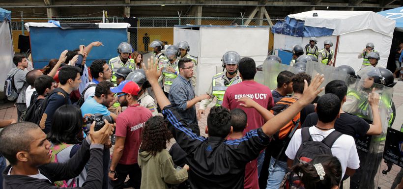 Protestas en Venezuela