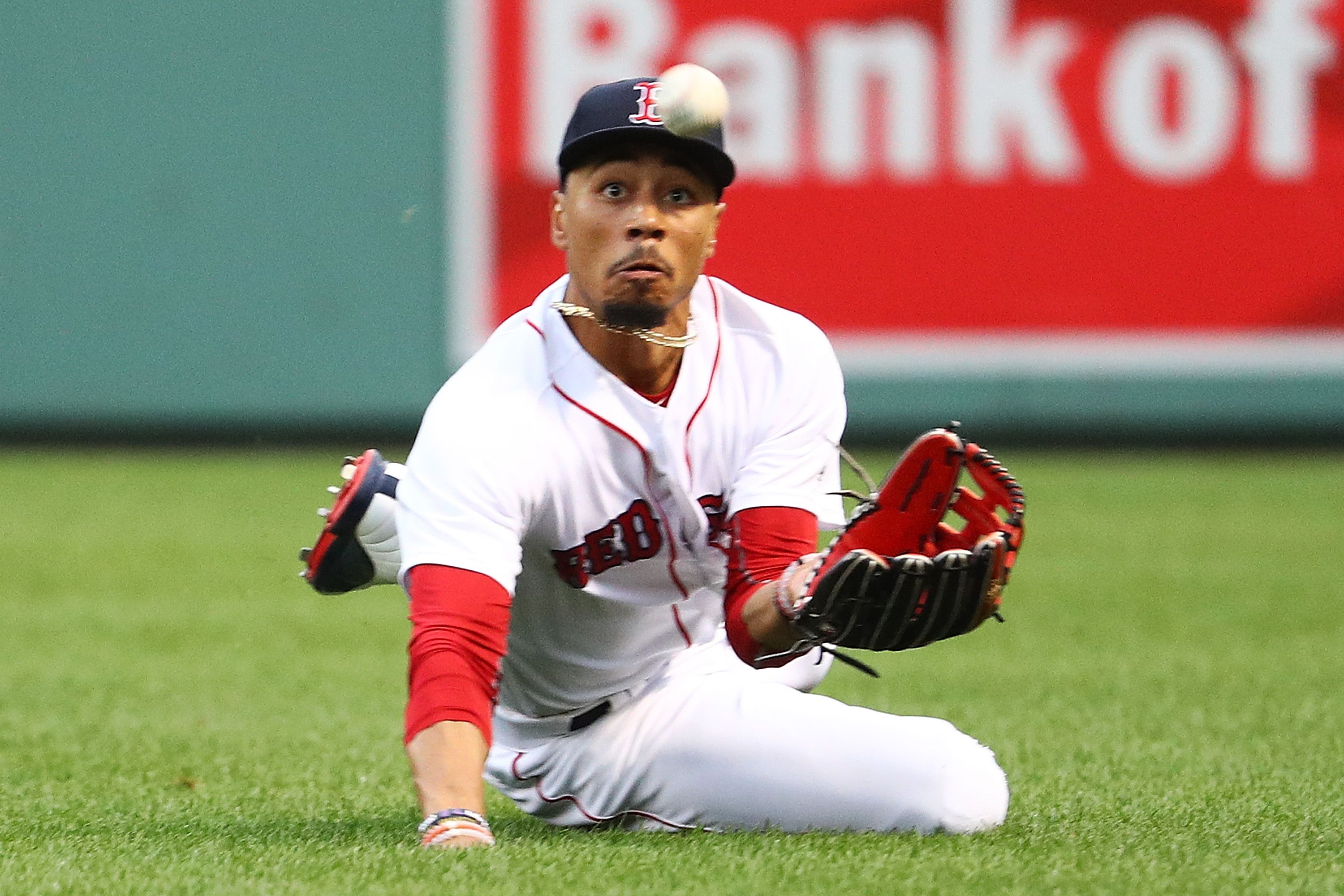 Boston Red Sox's Mookie Betts wins fourth straight Gold Glove