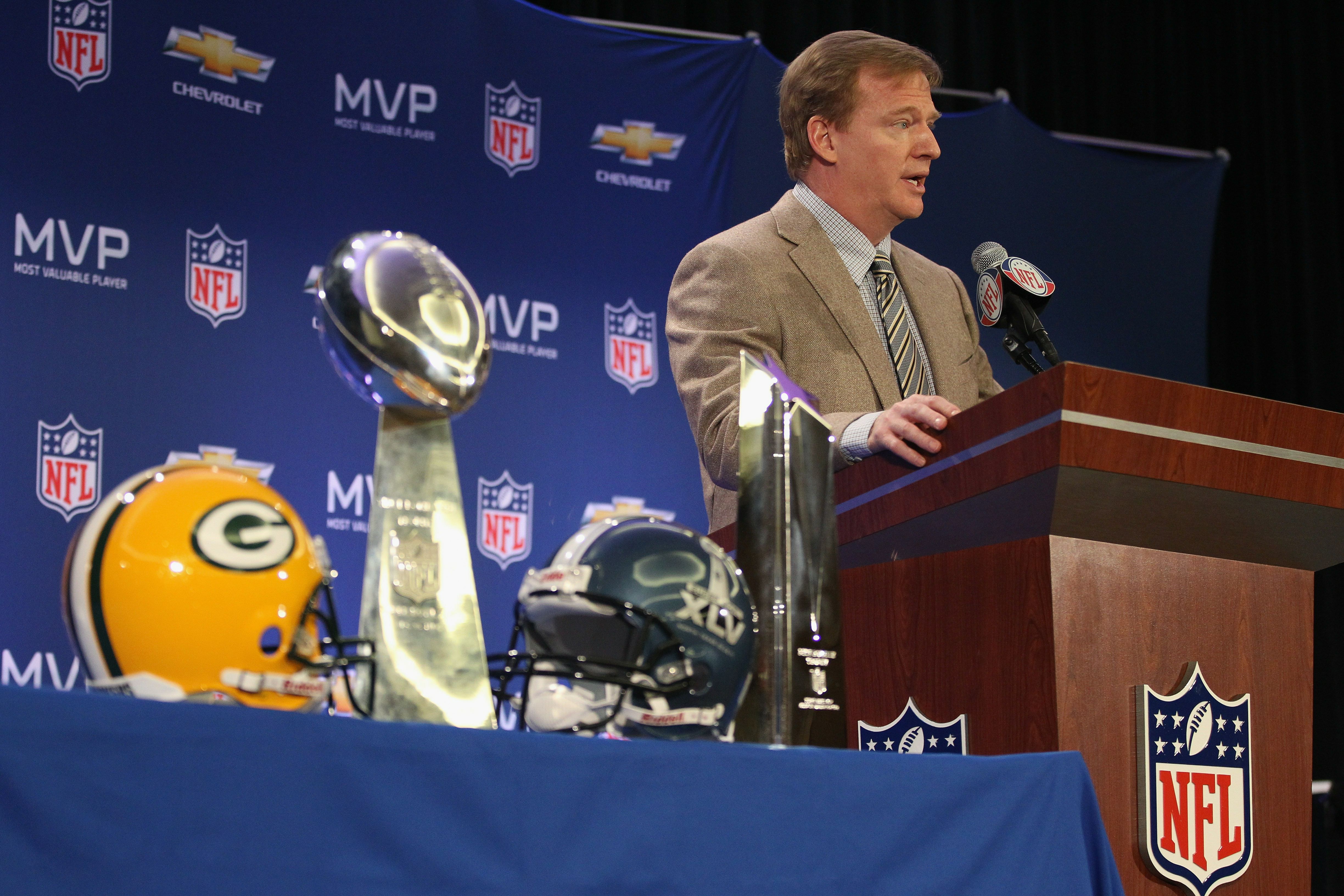 Roger Goodell accepts blame in Super Bowl XLV ticket blunder