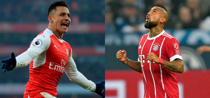 Alexis Sánchez, Arturo Vidal