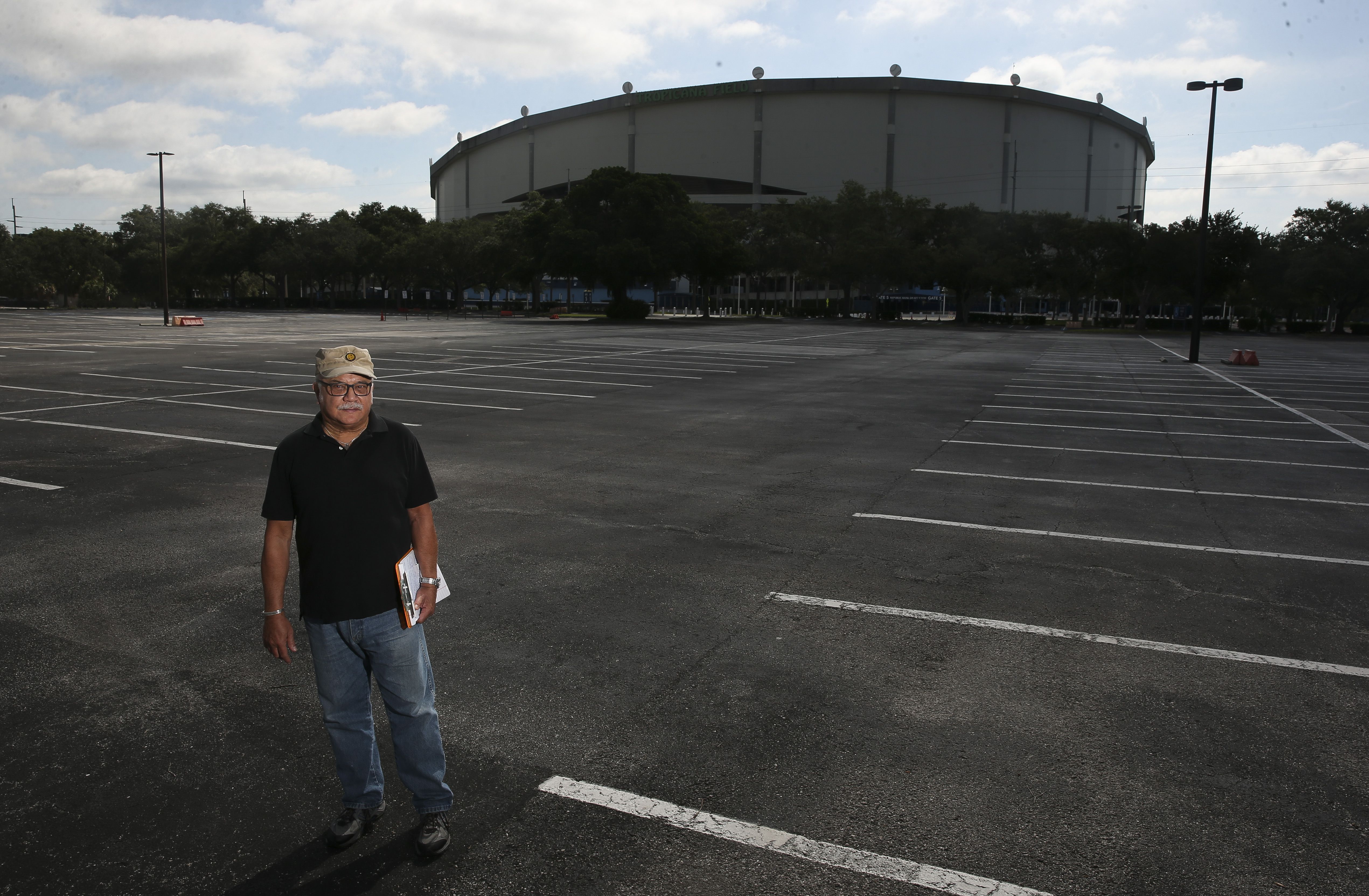 Tropicana Field has three potential graves under parking lot