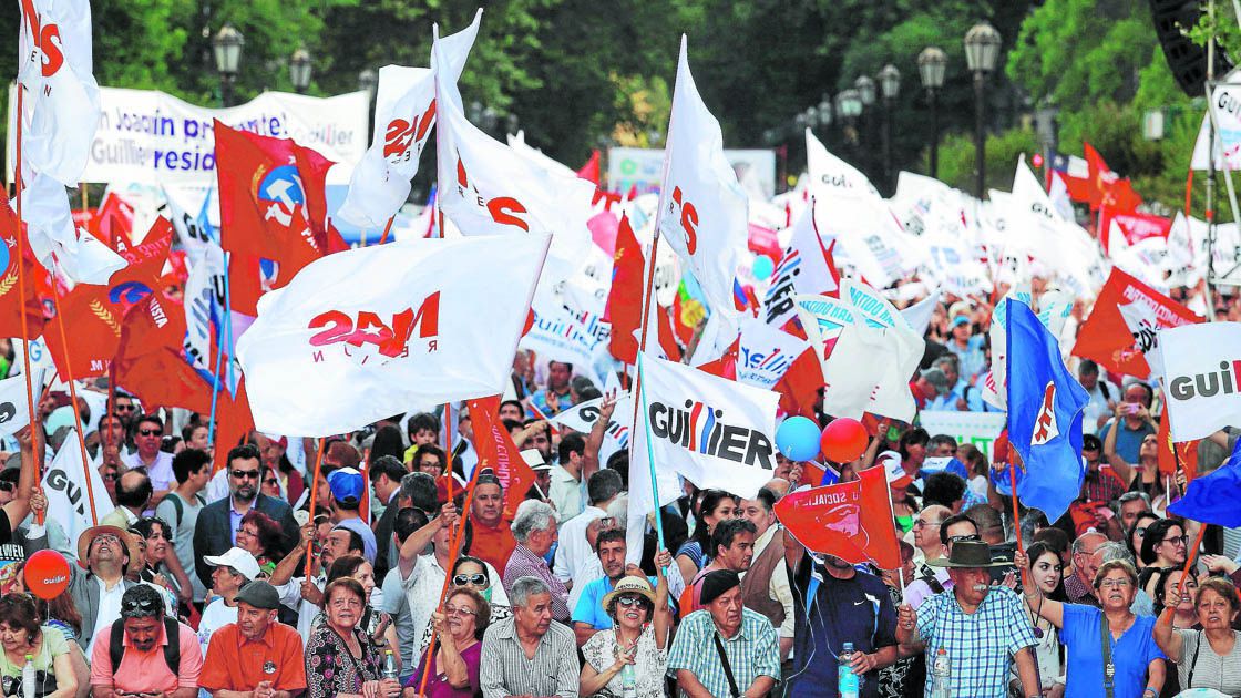 Cierre de campaña de Alejandro Guillier