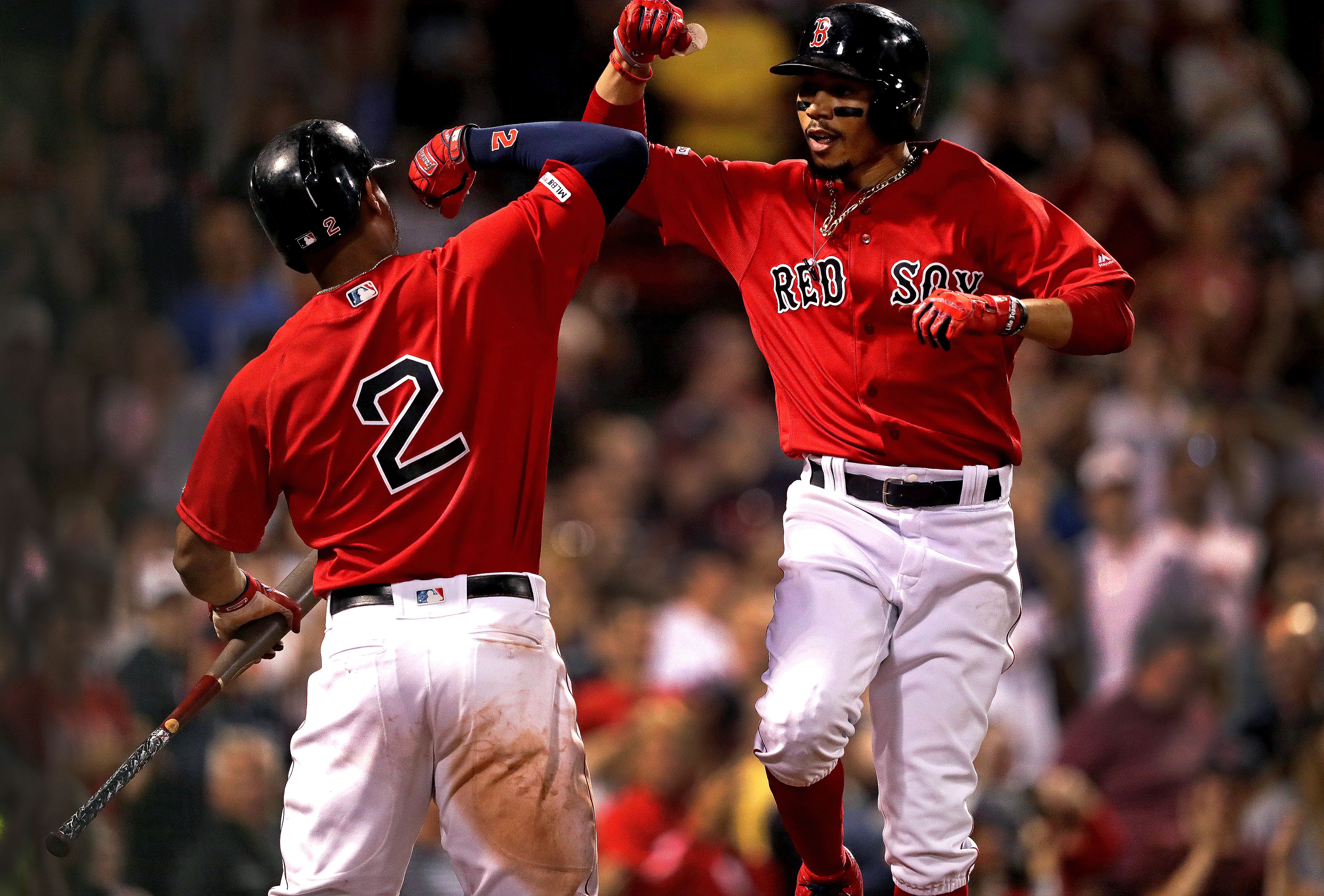 Mookie Betts 'up there' among best dressed on All-Star red carpet, Boston  Red Sox teammate Xander Bogaerts says 