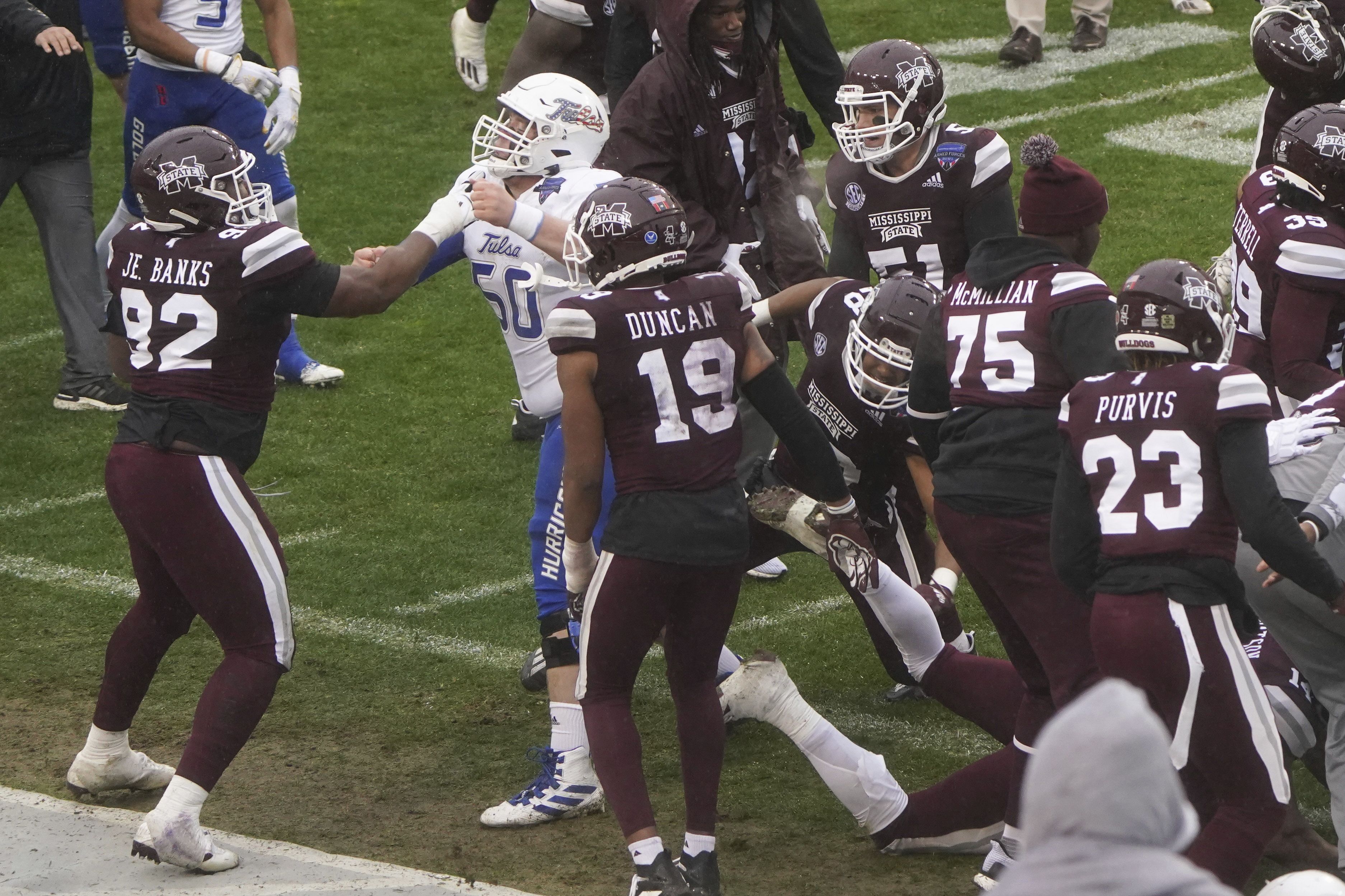 Brawl Erupts Between Players & Fans At End Of Massachusetts