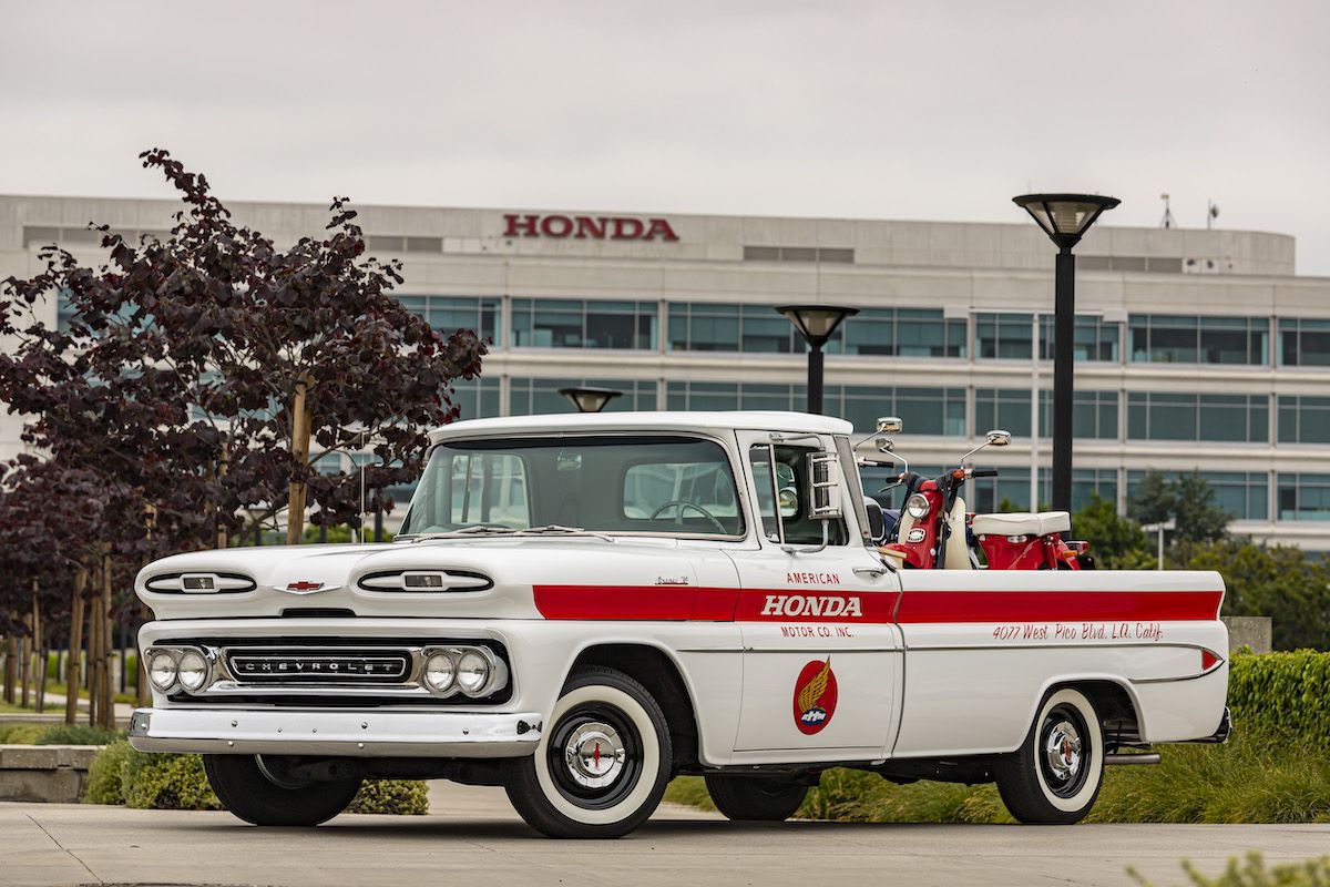 American Honda 60th Anniversary Chevy Delivery Truck