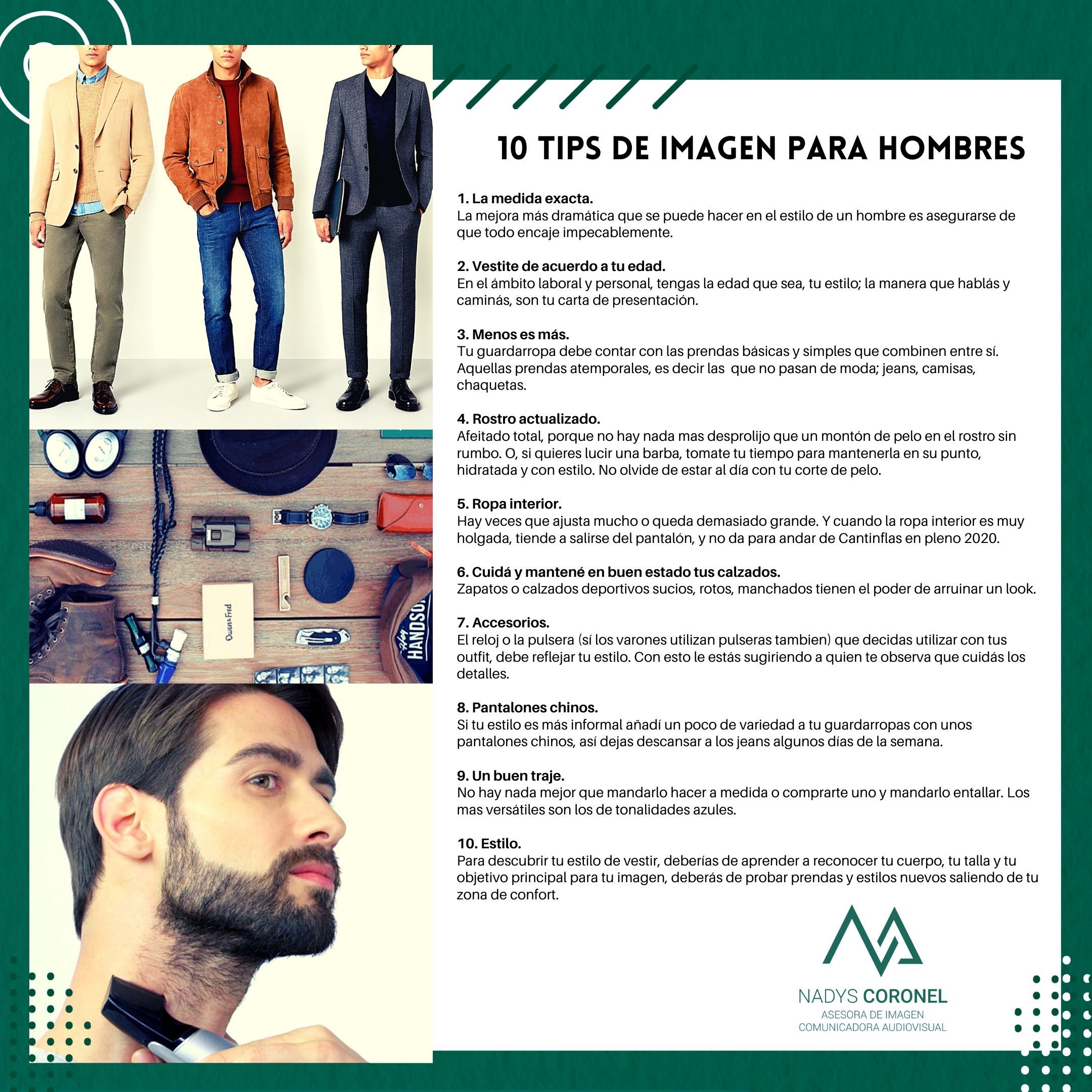 La Nación / Los 10 tips de imagen para hombres