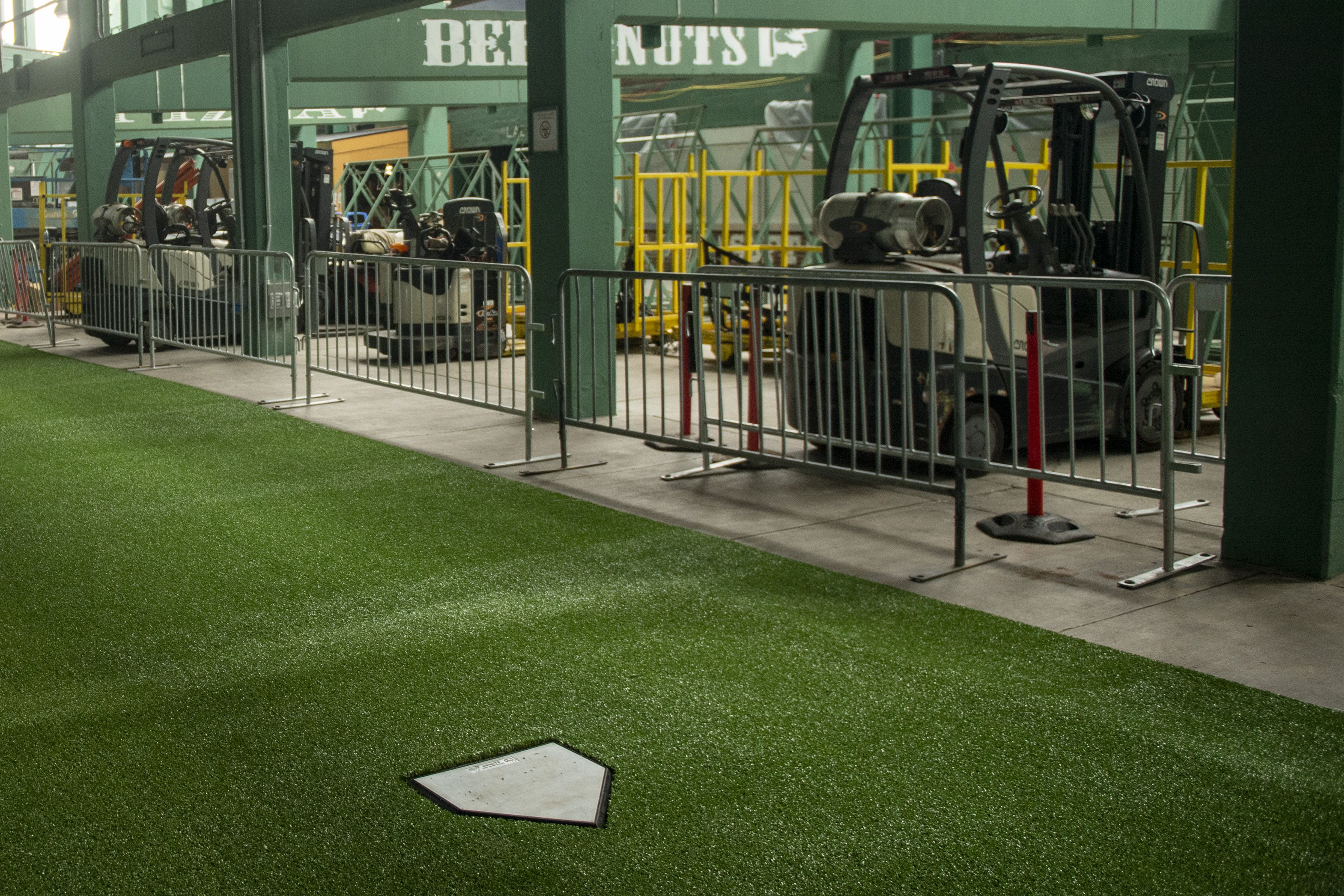 Boston Red Sox Upgrade Fenway Park Dugout and Player's Tunnel with SYNLawn