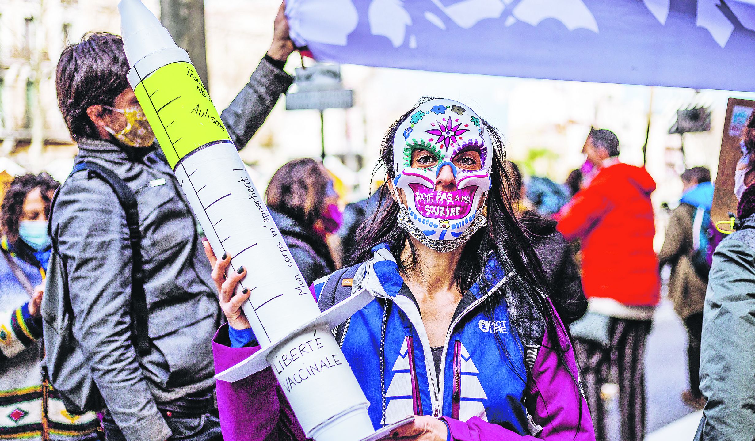 FRANCE - DEMONSTRATION AGAINST THE GLOBAL SECURITY LAW