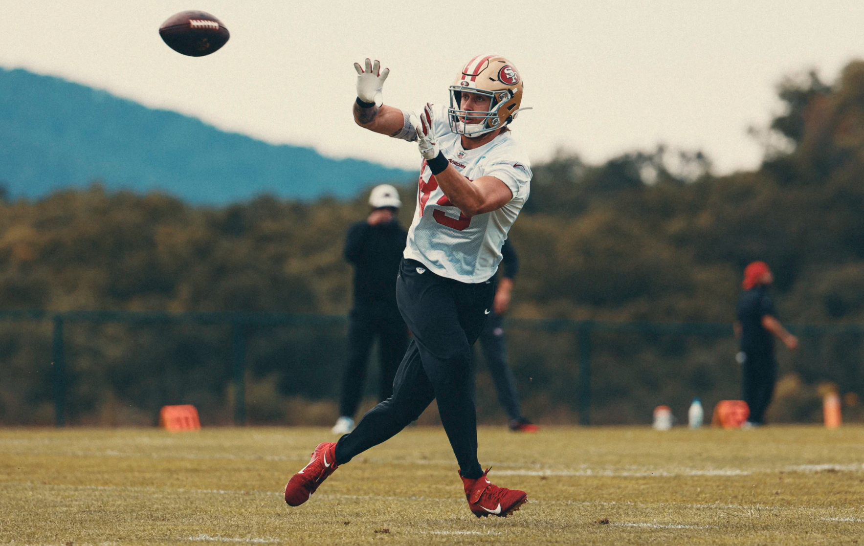 George Kittle injury update: 49ers TE misses practice due to