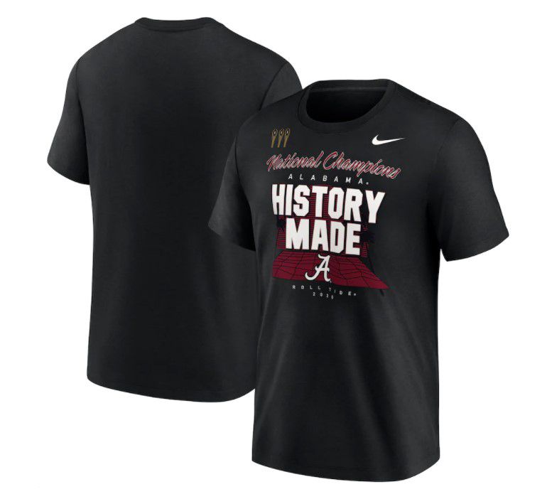 Alabama football hot sale national championship shirts