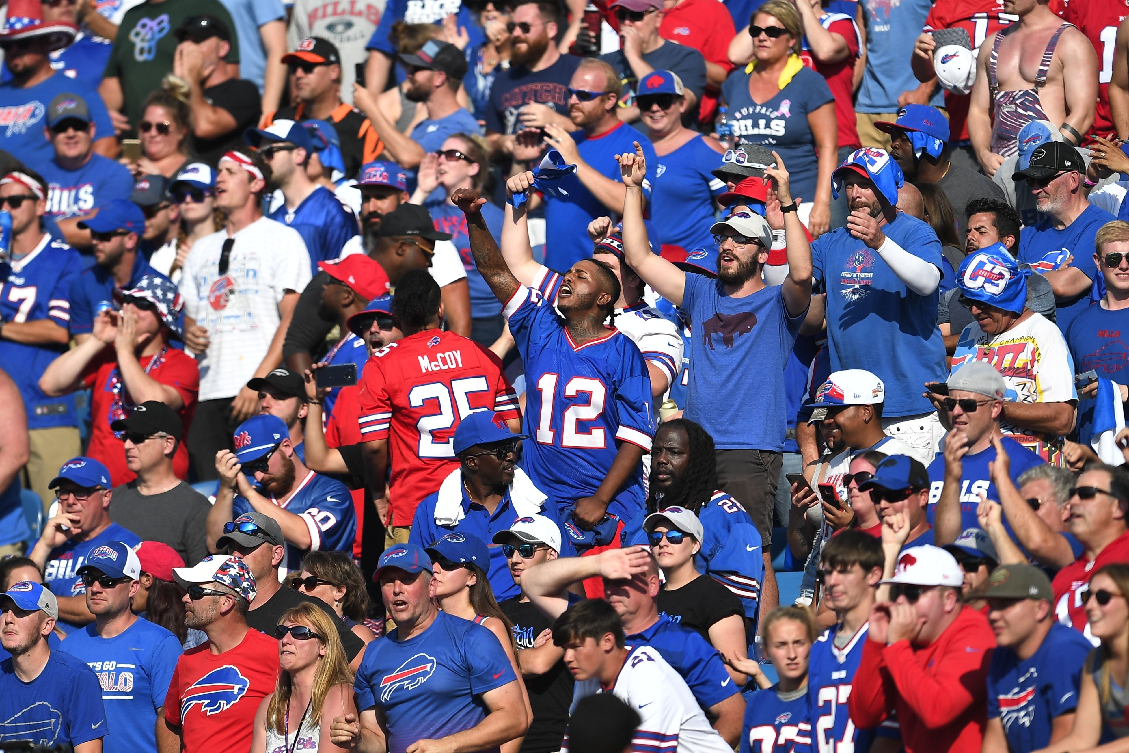 No fans will be allowed to attend Buffalo Bills games during