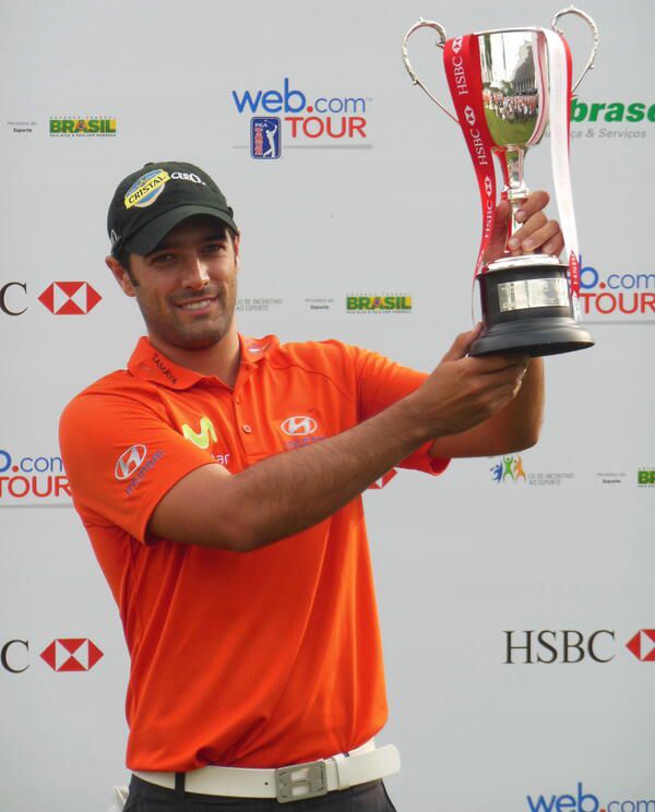 Benjamín Alvarado celebra el Brasil Classic