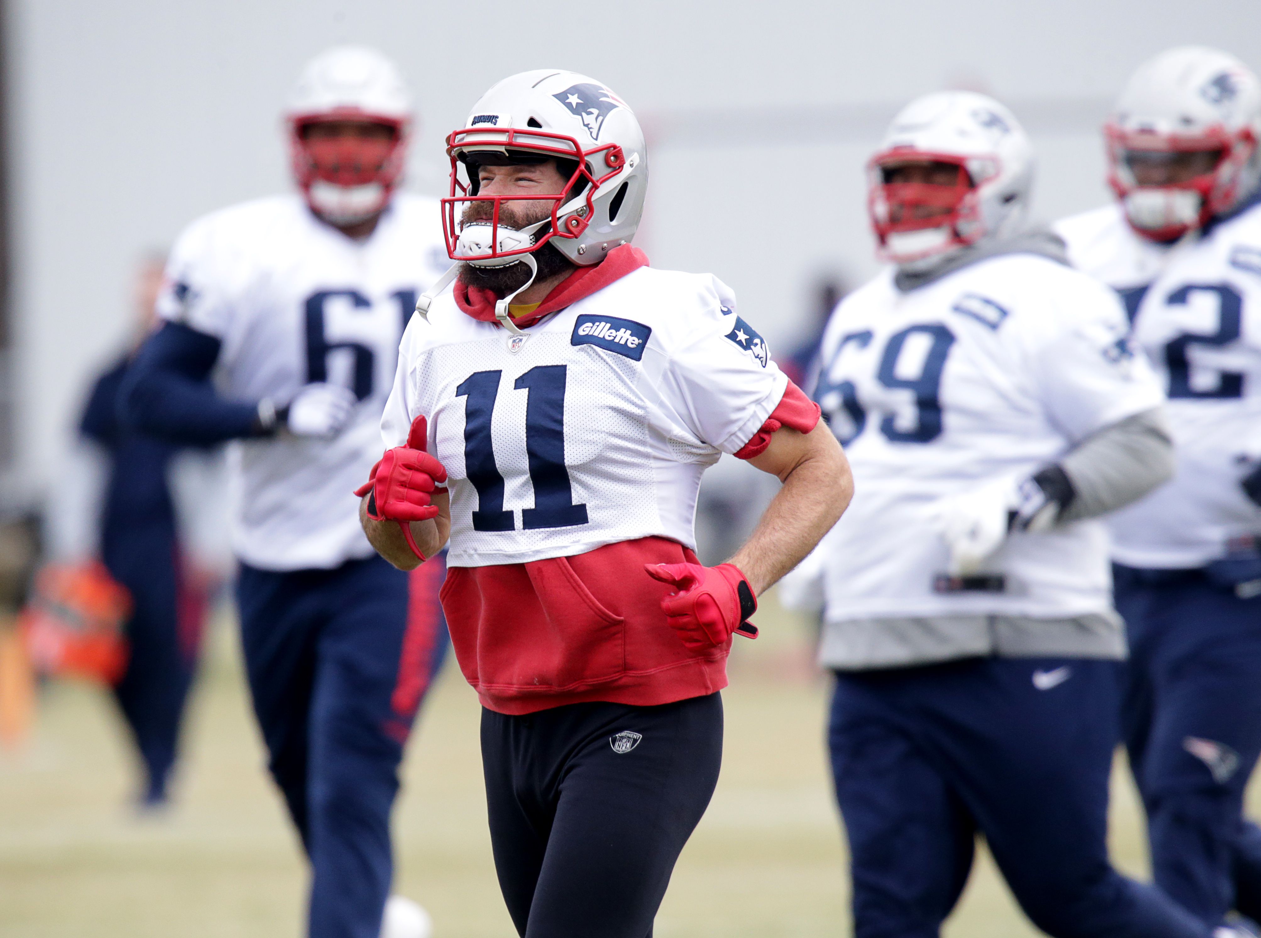 Patriots vs. Bengals Friday injury report: Julian Edelman, Ted