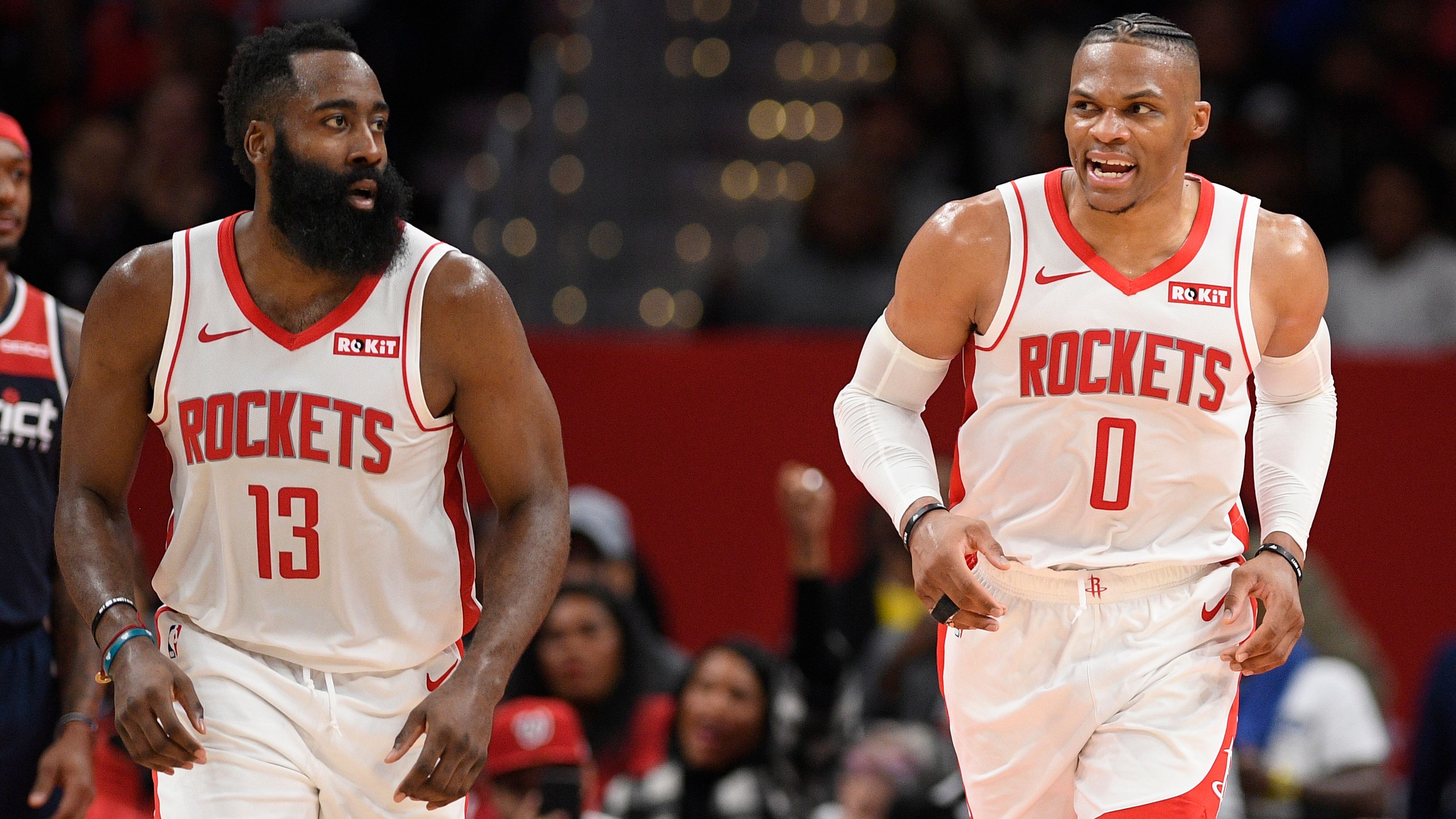 Russell Westbrook - Houston Rockets - Game-Worn 1st Half