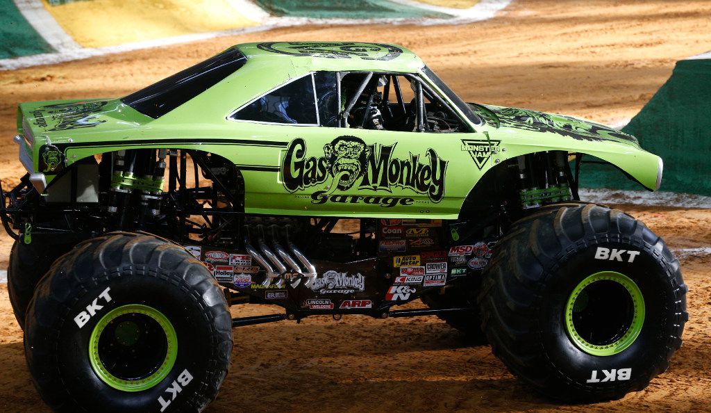 We Strapped A Go Pro To The Gas Monkey Garage Monster Truck