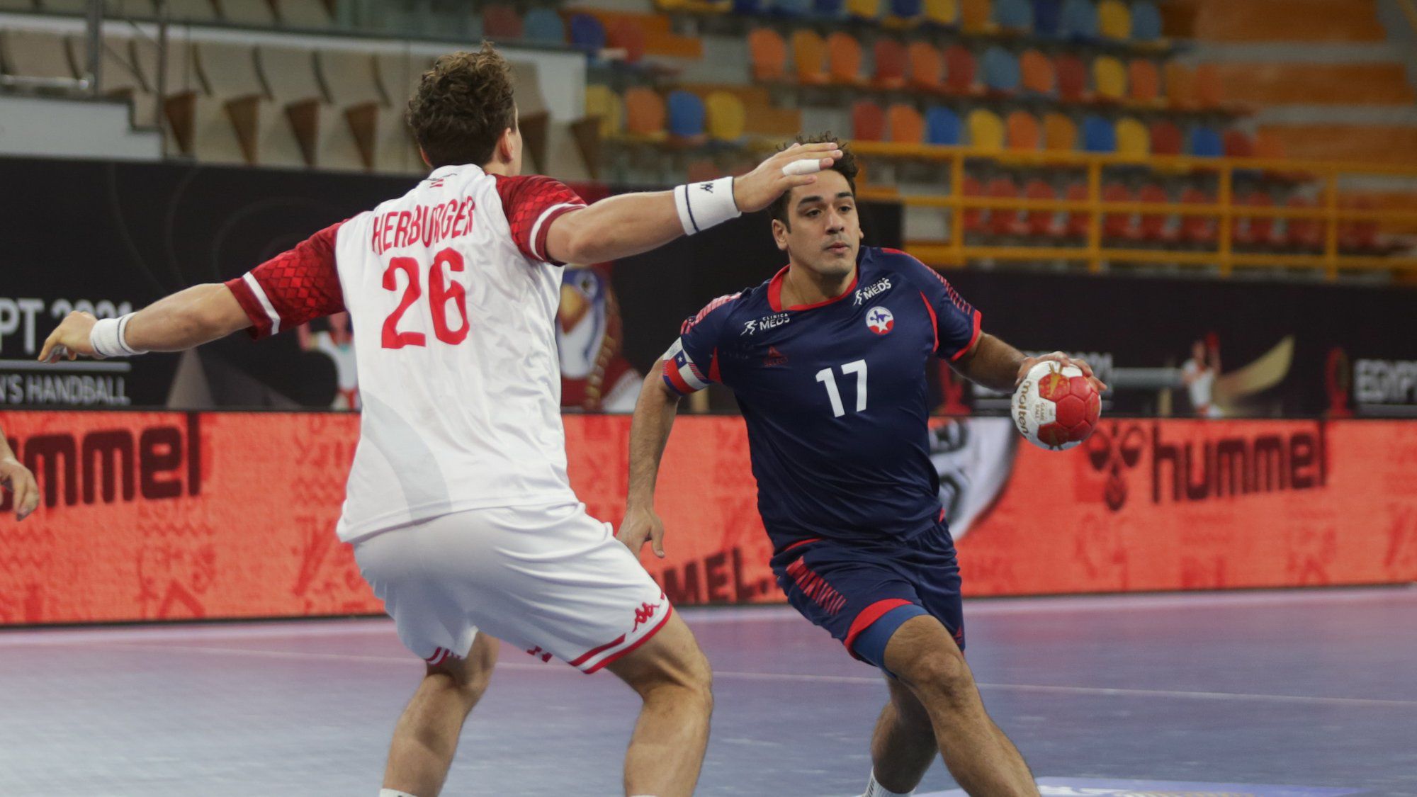 Chile - Austria de balonmano.