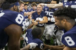 Penn State coach James Franklin and the Cotton Bowl Gatorade bath: Photo of  the week and the story behind it 