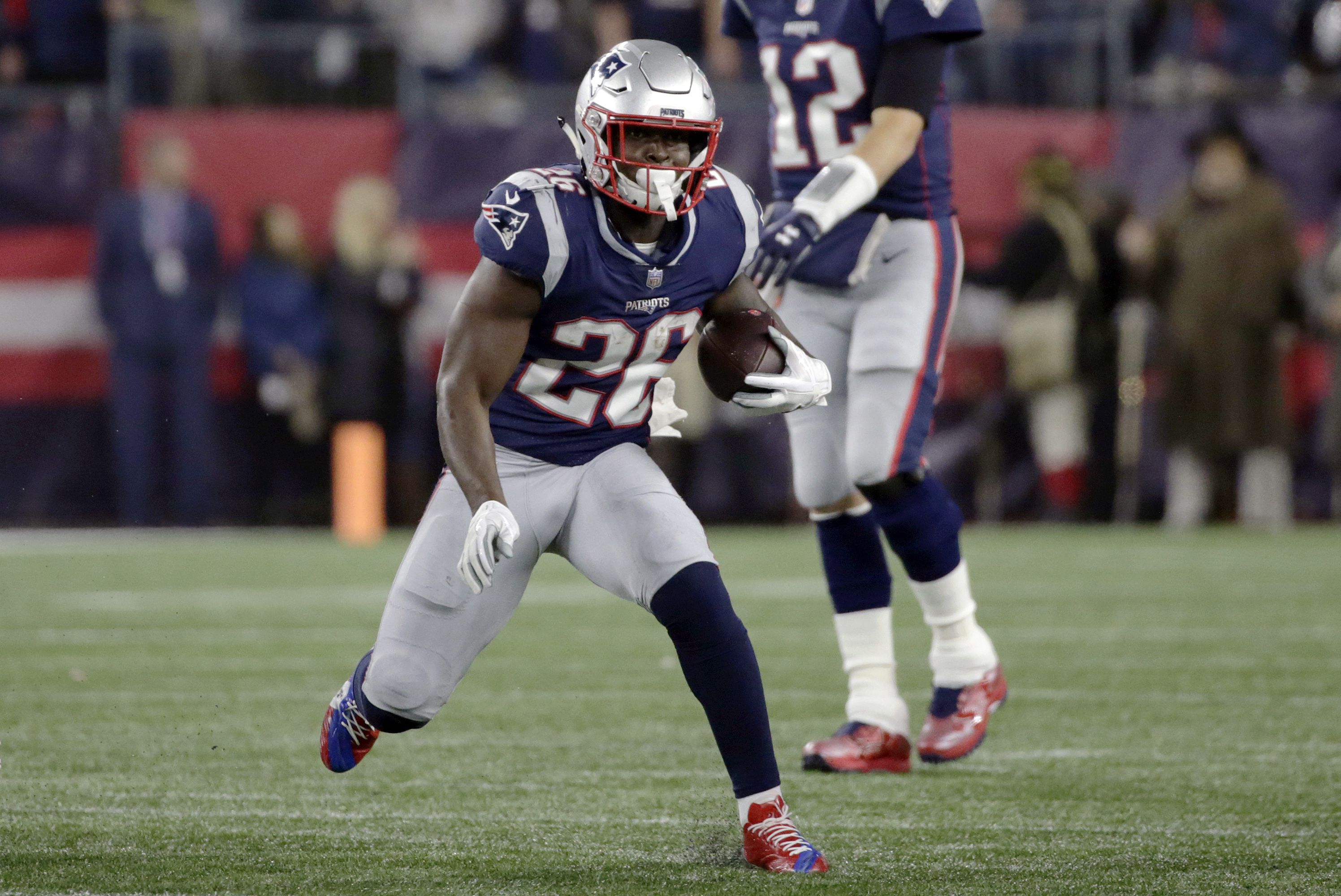 Report: Sony Michel, Demaryius Thomas, 4 others start training camp on PUP  - Sports Illustrated New England Patriots News, Analysis and More