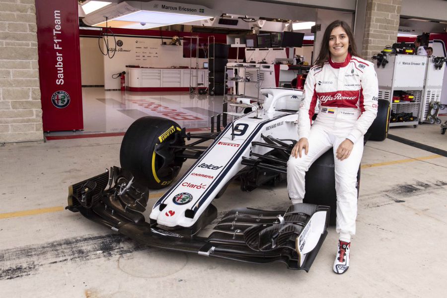 Tatiana Calderón Sauber Formula 1