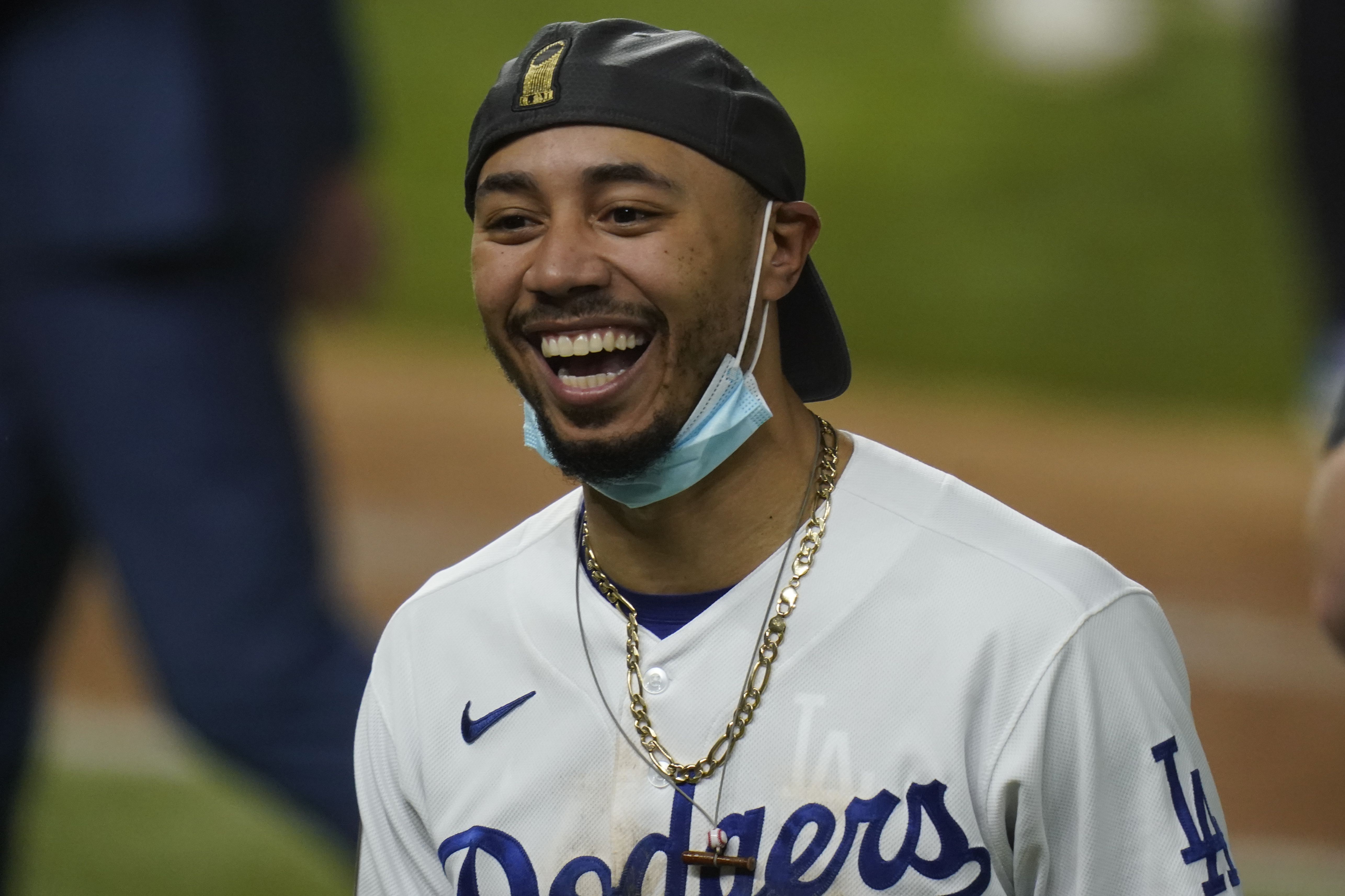 About Mookie Betts and his missing smile