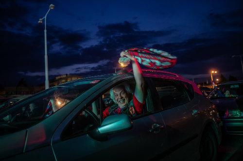 Autocines y fútbol