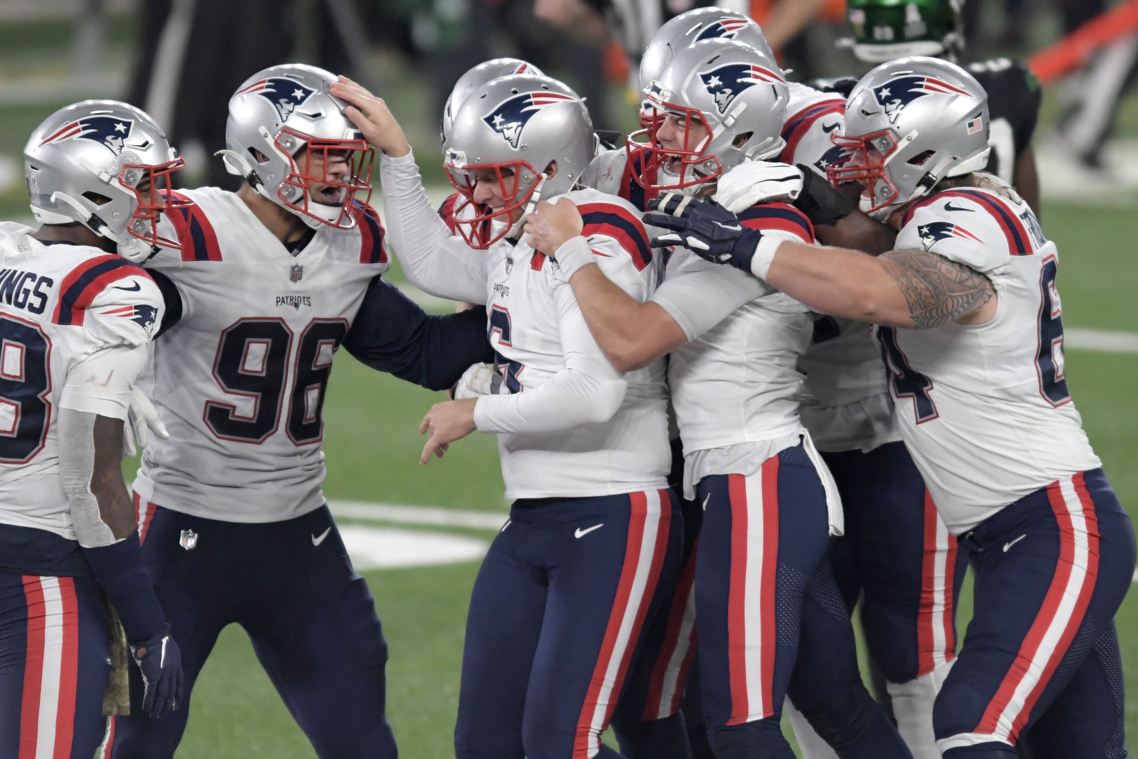 Nick Folk's 51-yard FG gives Patriots' 30-27 win over the New York