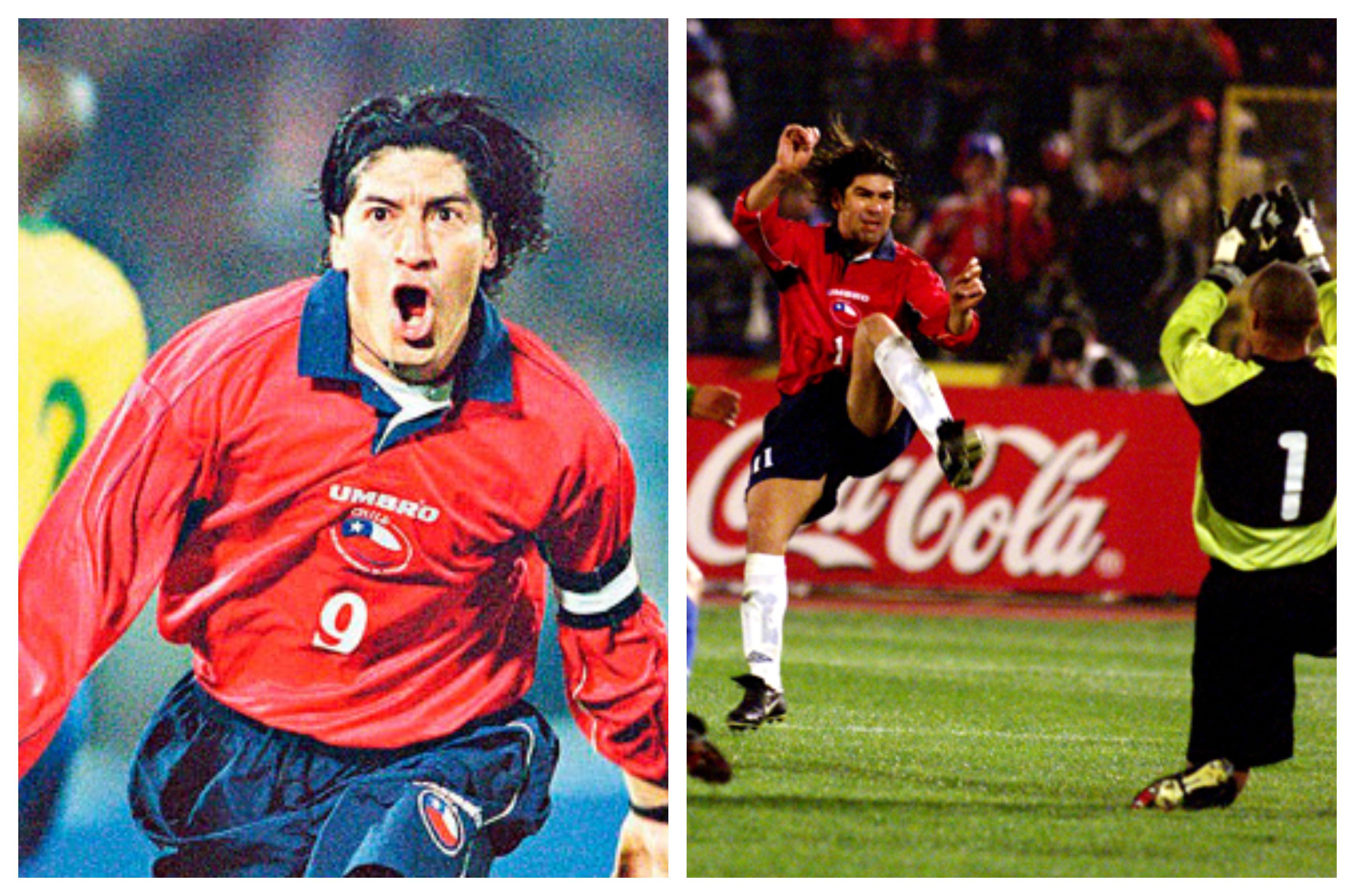 15 de agosto: dupla Sa-Za. Iván Zamorano y Marcelo Salas frente a Brasil, 2000