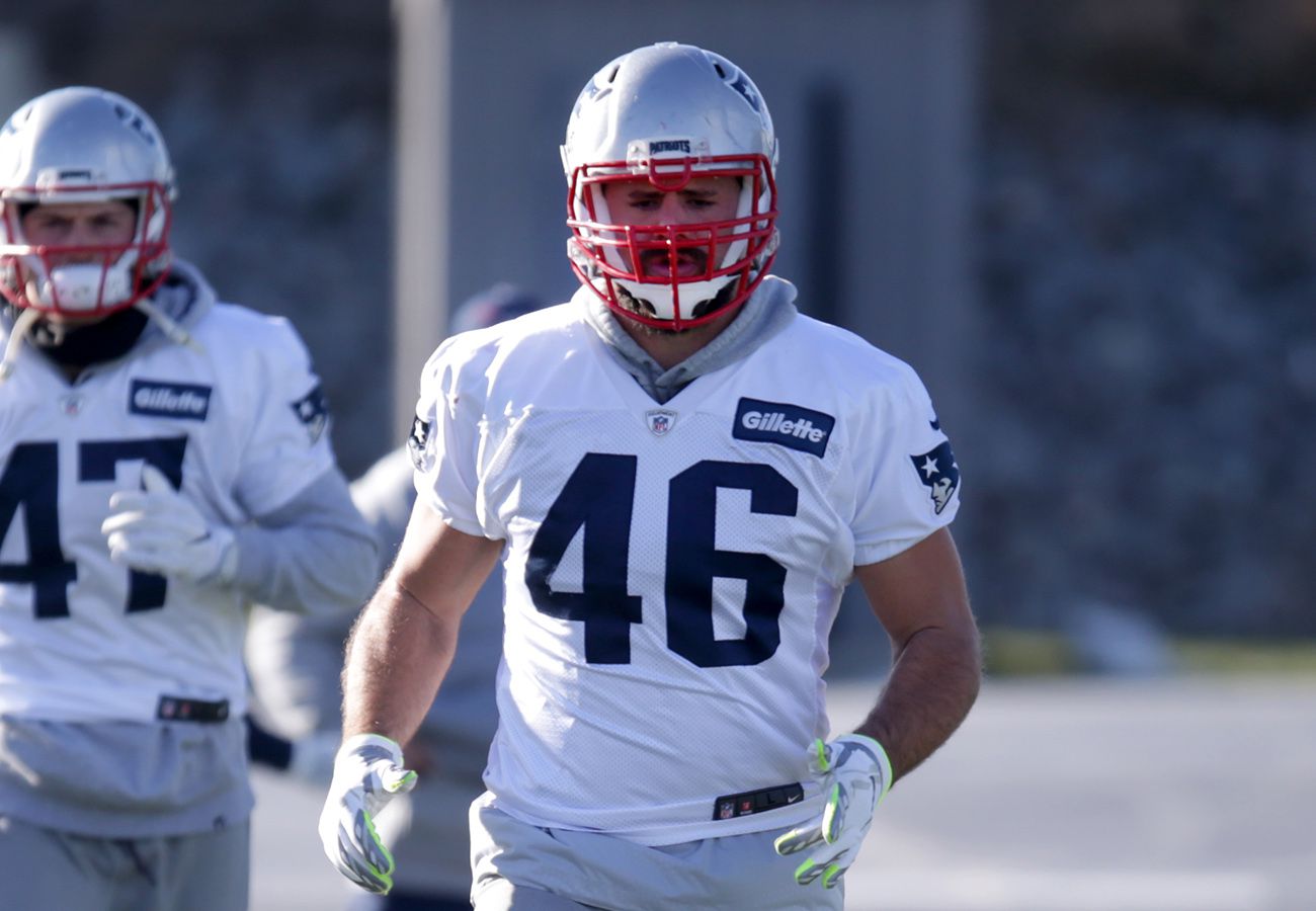 Tom Brady limited at practice; Patriots without James Develin and Shilique  Calhoun