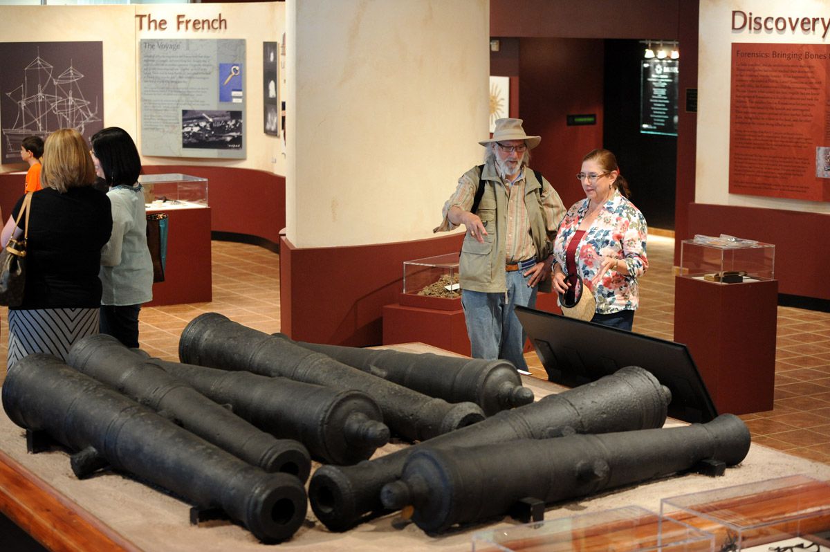 Capsule of Texas history: See LaSalle's cannons in Victoria
