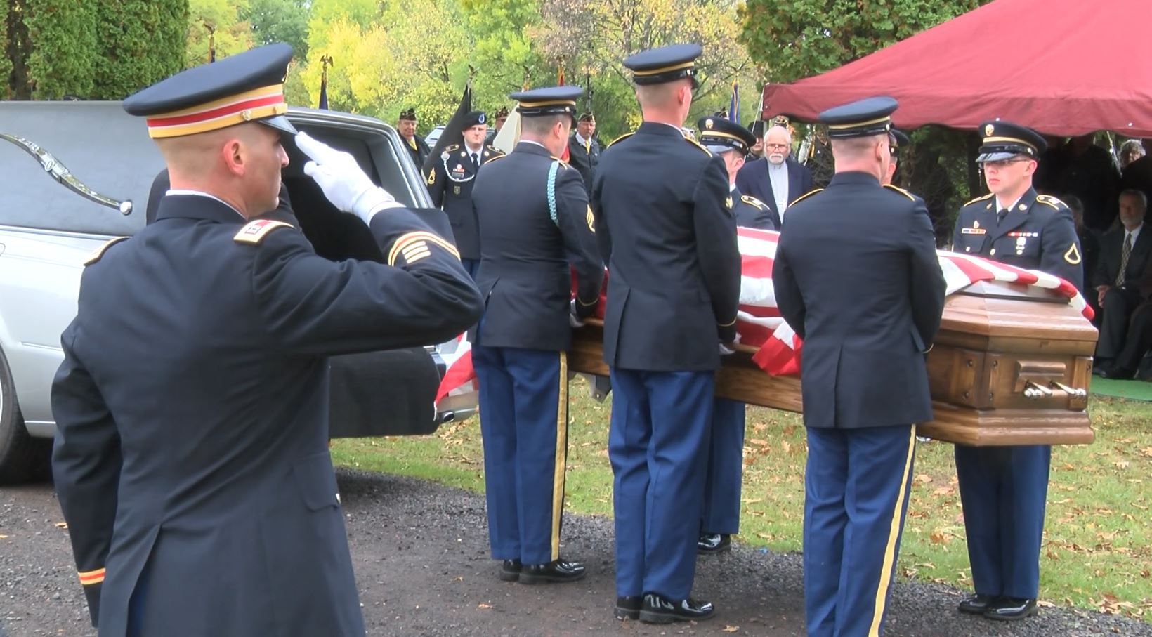 military funeral