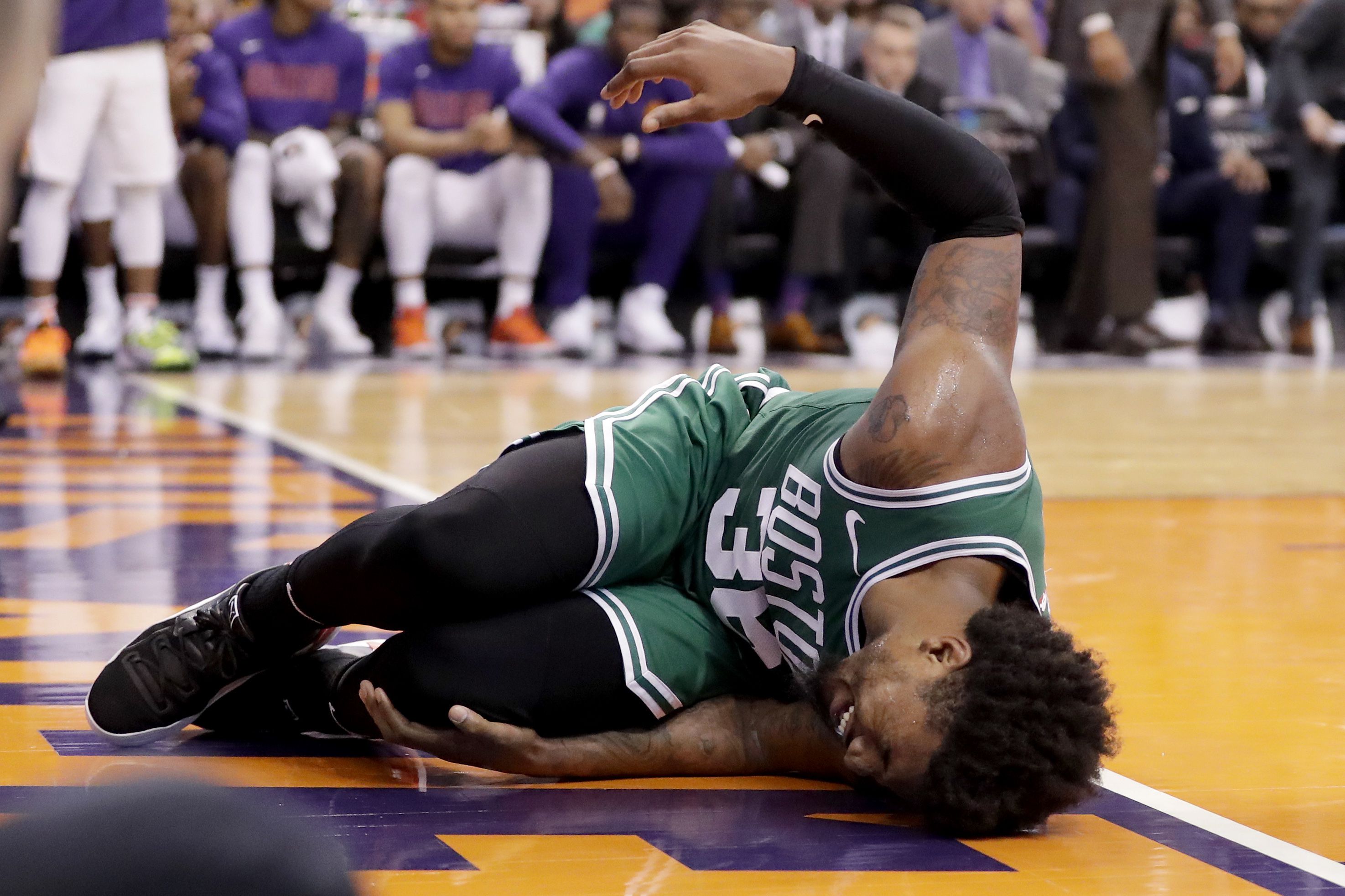 Marcus Smart suffers ankle injury vs. Pacers, sustains no serious