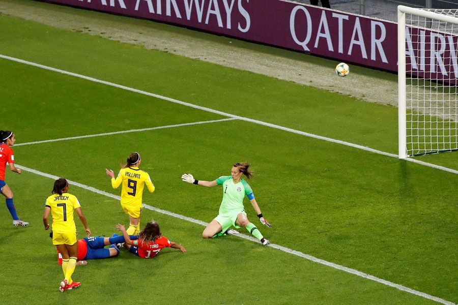 Chile, Suecia, femenino