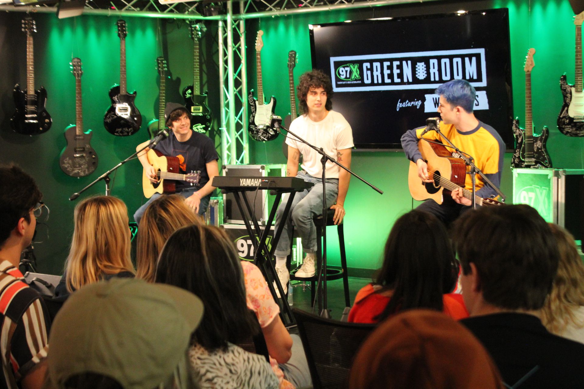 Wallows Green Room Performance – 97X