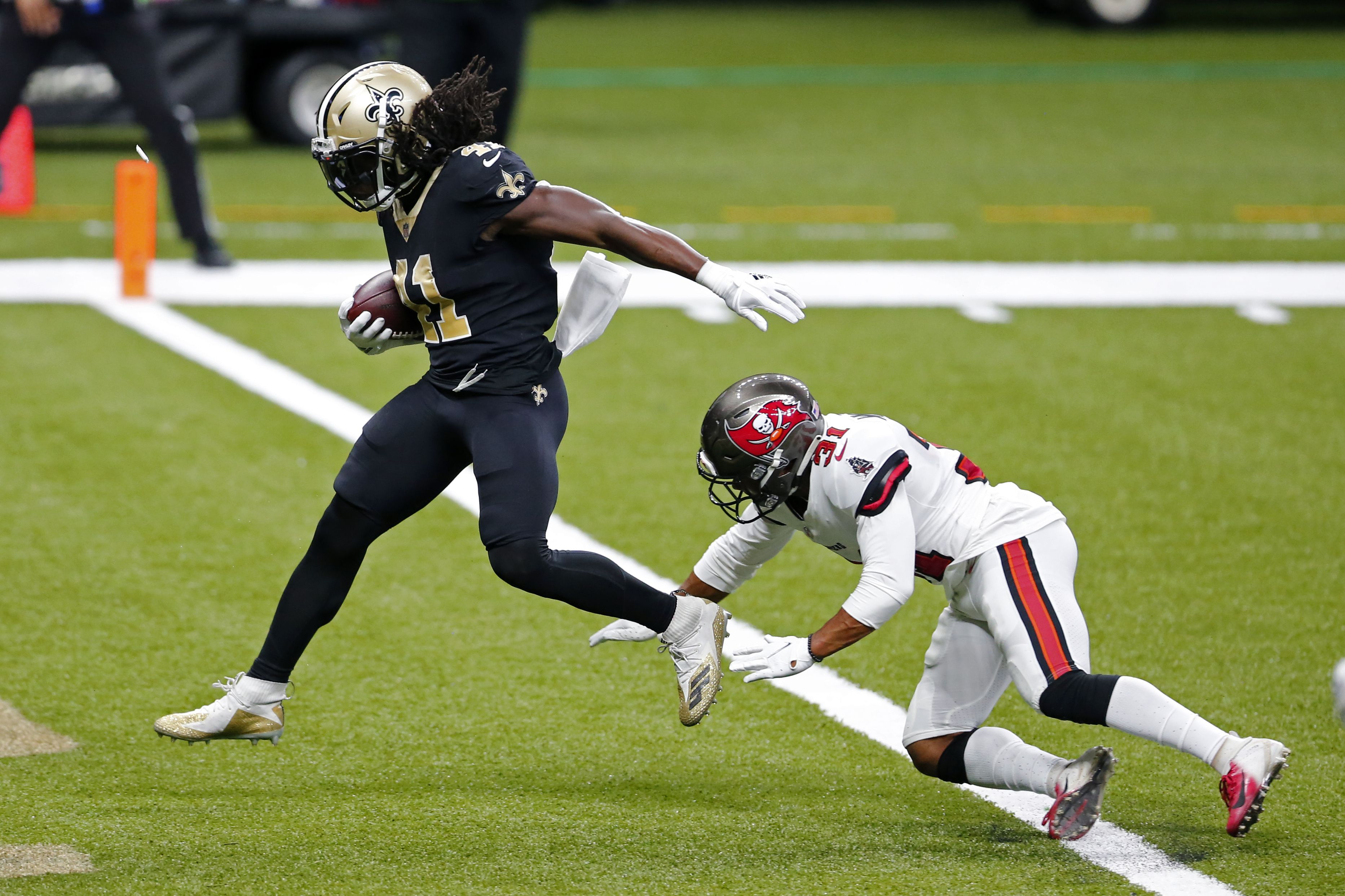 Falcons debut new uniforms for “Rise up and Vote” home game and