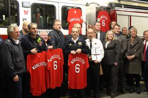 Worcester Red Sox to retire No. 6 in honor of fallen firefighters