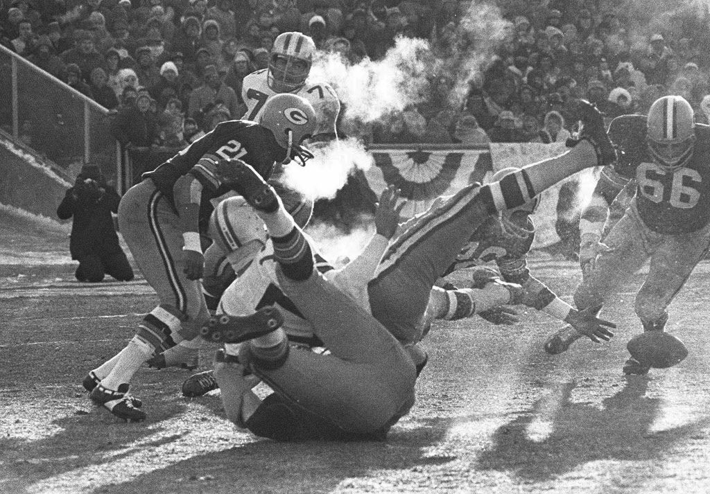 Dallas Cowboys Celebrating in the End Zone By Neil Leifer — Buy