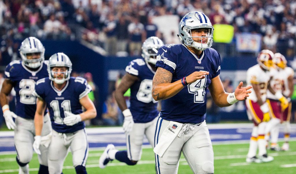 Dallas Cowboys celebrate a Thanksgiving perfect 10 with 31-26