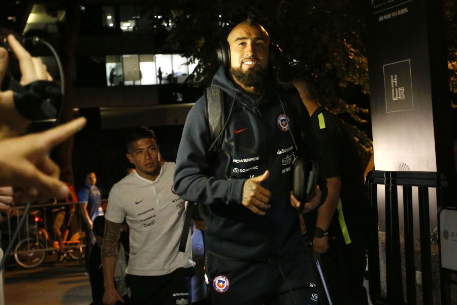 Arturo Vidal | La Roja llega a Sao Paulo