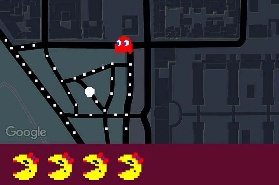 Agora é possível jogar Ms. Pac-Man no Google Maps - 31/03/2017 - UOL Start