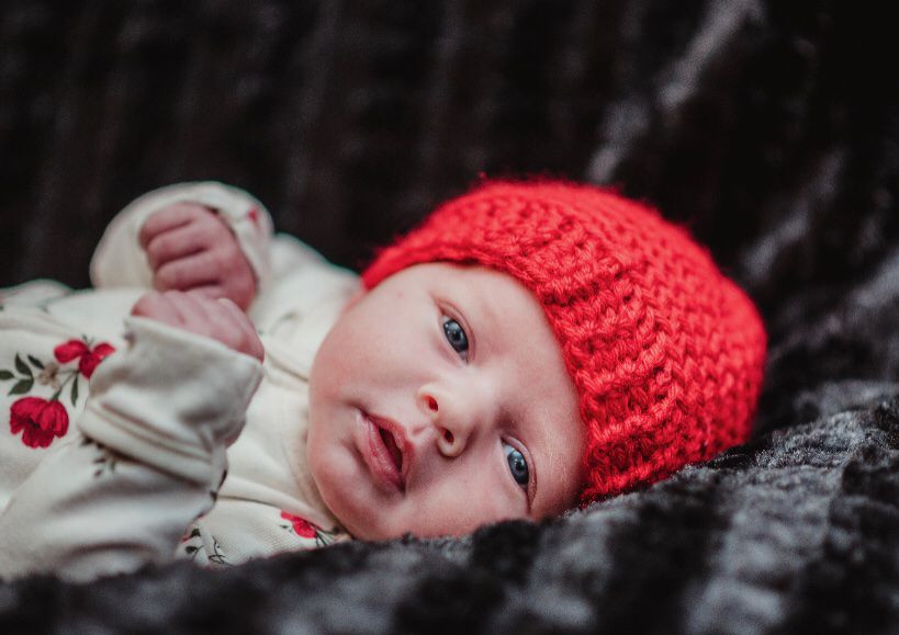 Buffalo Bills Baby Boy Hat FOOTBALL Newborn Baby Girl Crochet 