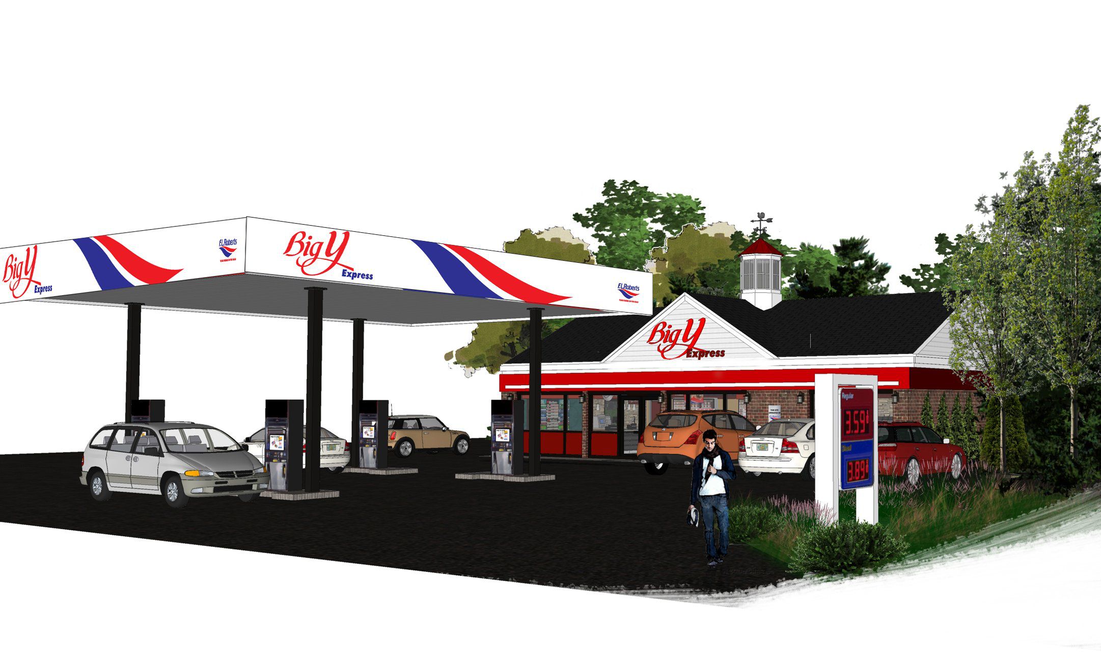 Big Y to add new convenience store, gas station - masslive.com