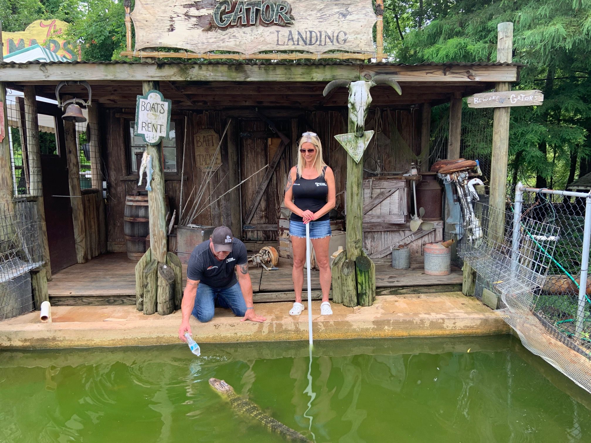 Reptile loving Texas couple takes over Natchitoches Alligator Park